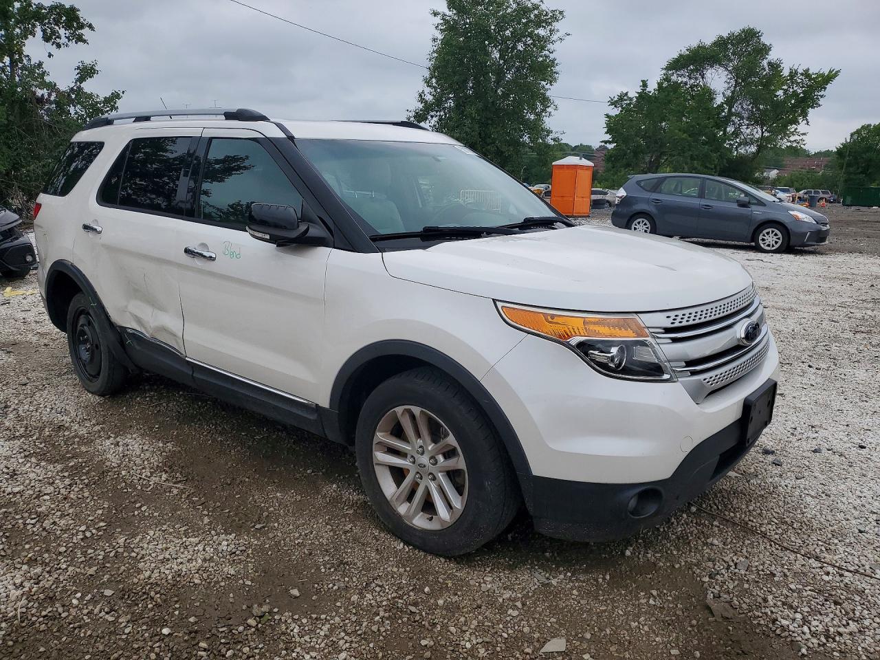 2015 Ford Explorer Xlt Белый vin: 1FM5K8D89FGA50812