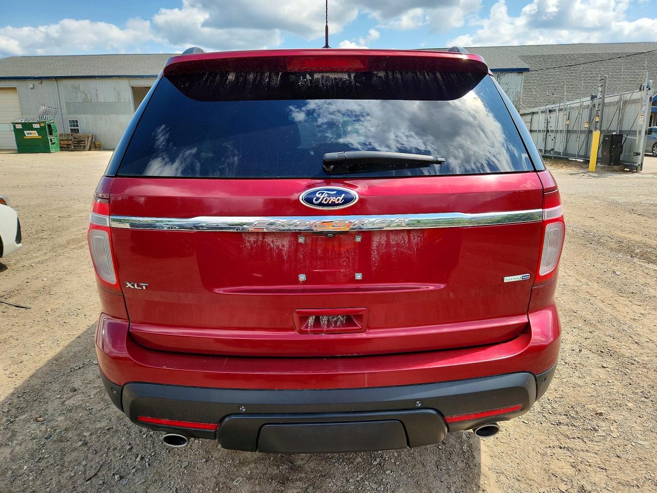 2015 Ford Explorer Xlt Red vin: 1FM5K8D89FGA84992