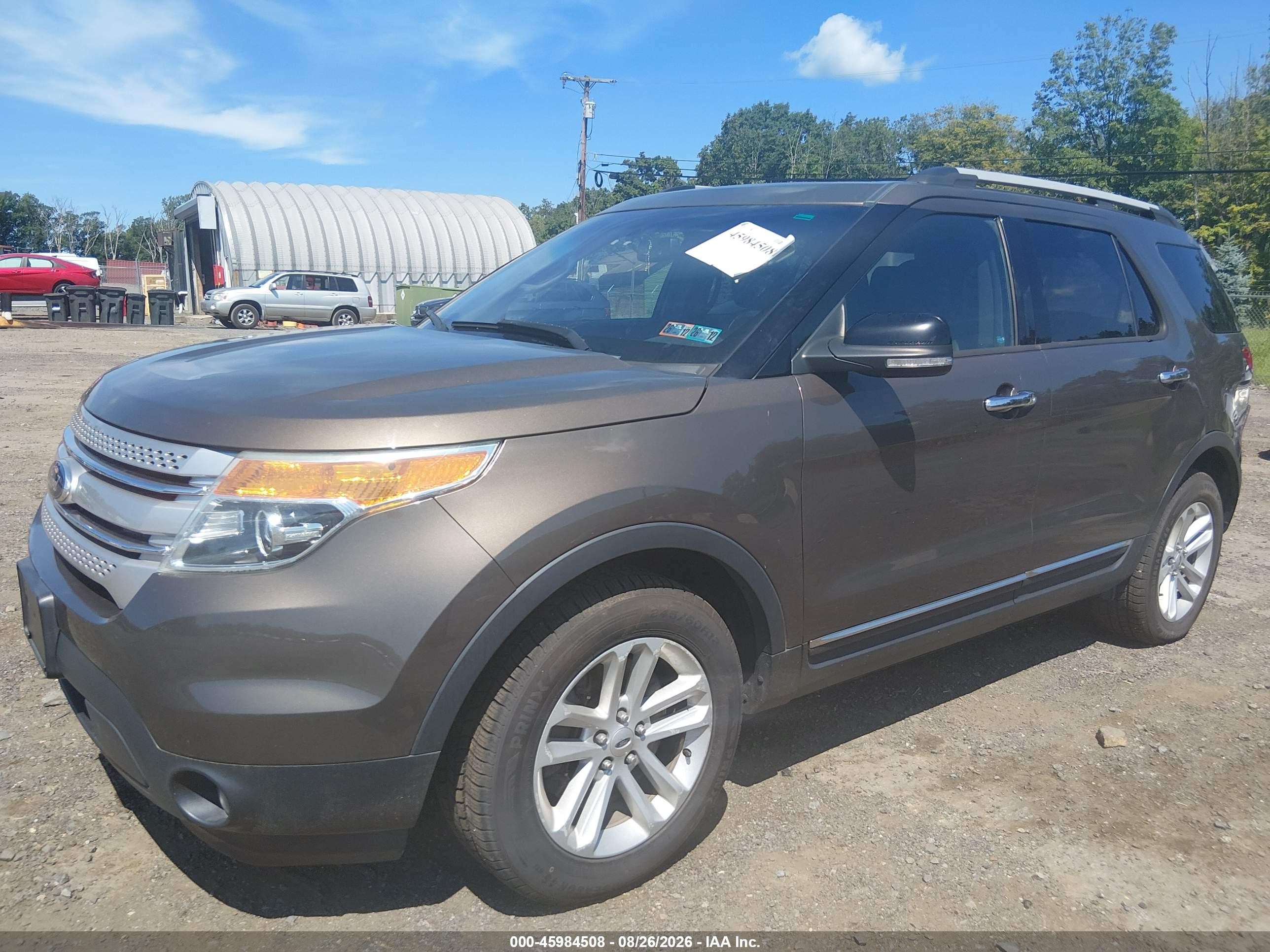 2015 Ford Explorer Xlt Коричневый vin: 1FM5K8D89FGA91084