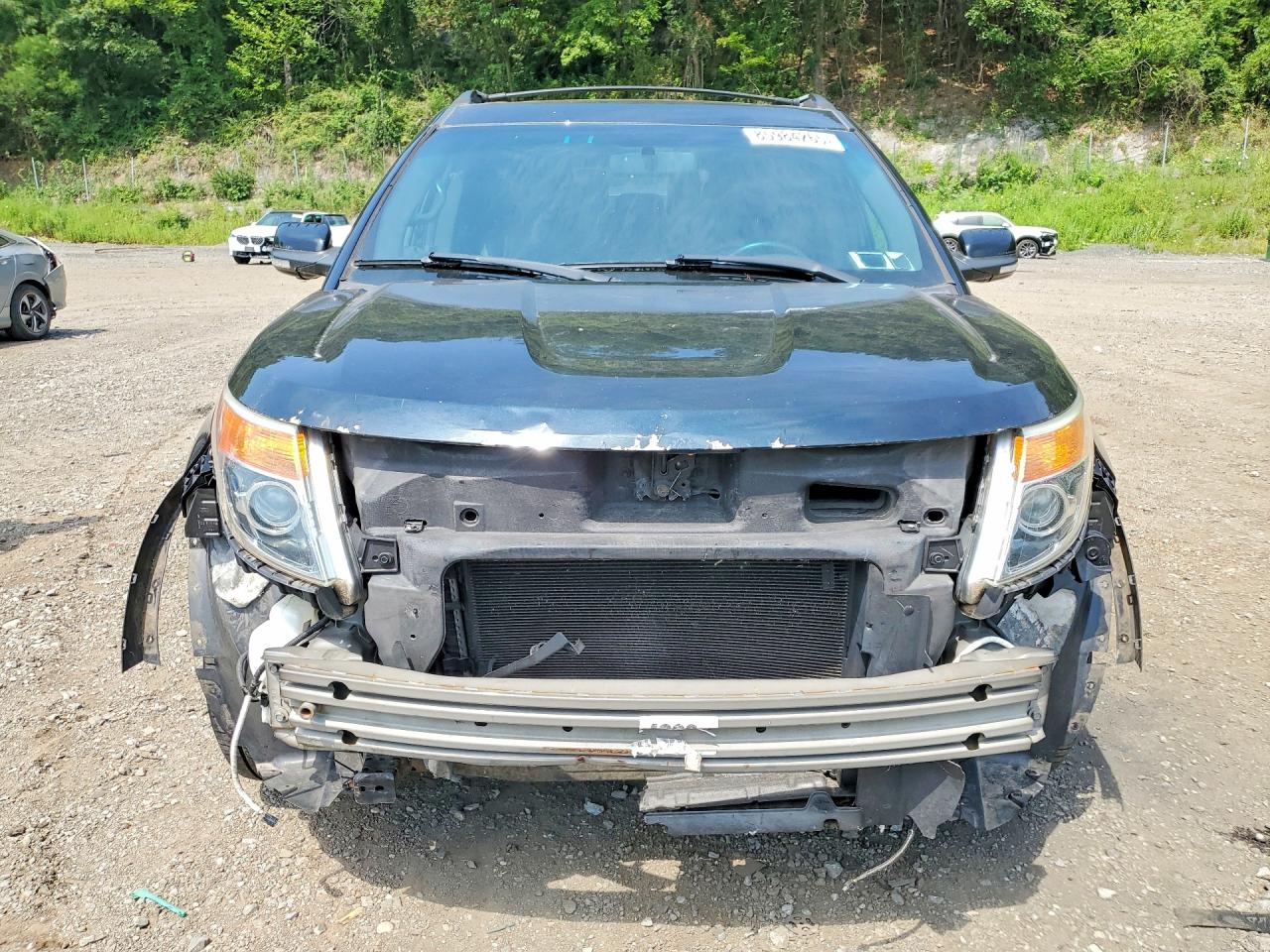 2015 Ford Explorer Xlt Black vin: 1FM5K8D89FGB14993