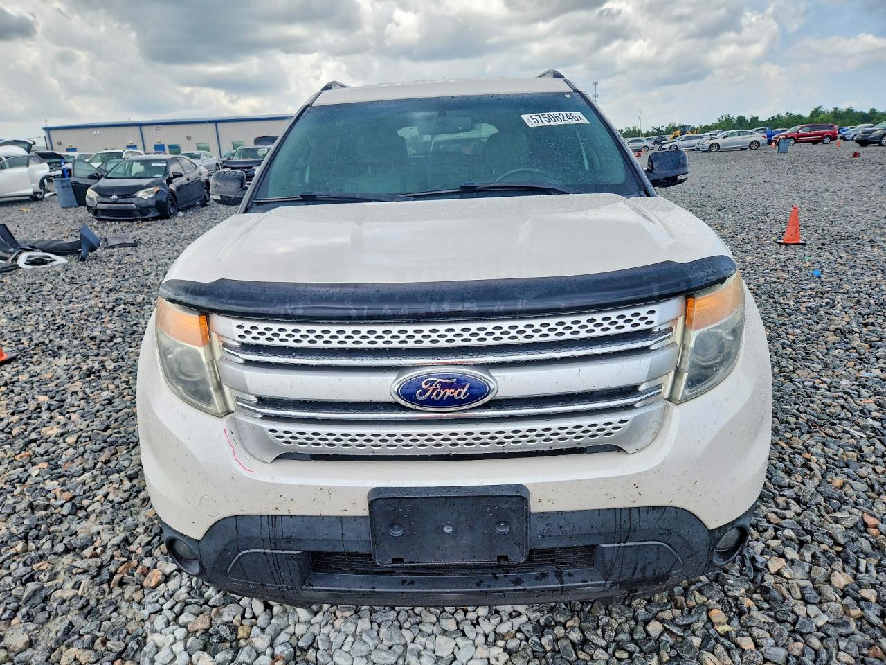 2015 Ford Explorer Xlt Белый vin: 1FM5K8D89FGC28234