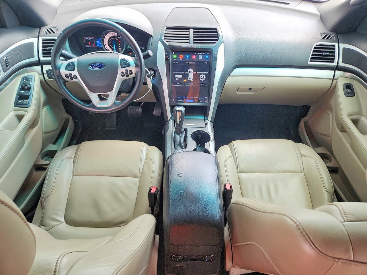 2015 Ford Explorer Xlt Белый vin: 1FM5K8D89FGC28234