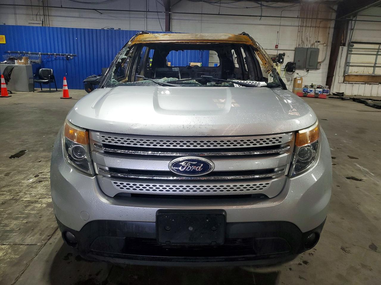 2015 Ford Explorer Xlt Silver vin: 1FM5K8D89FGC61847