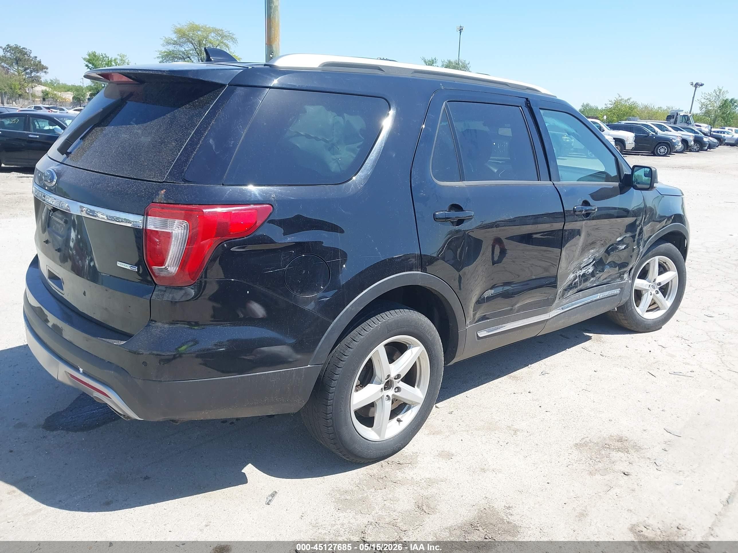 2016 Ford Explorer Xlt Черный vin: 1FM5K8D89GGA25233