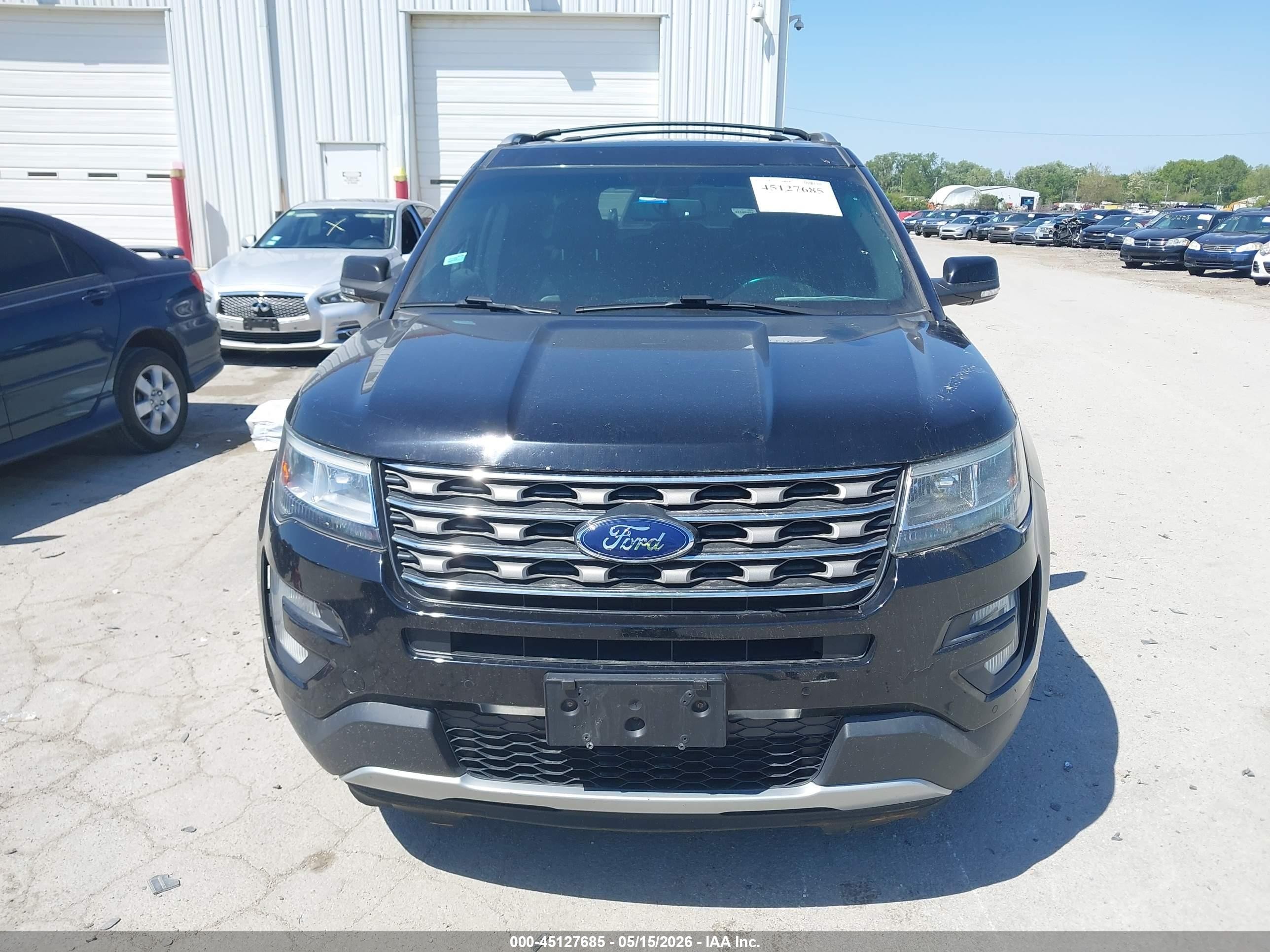 2016 Ford Explorer Xlt Черный vin: 1FM5K8D89GGA25233