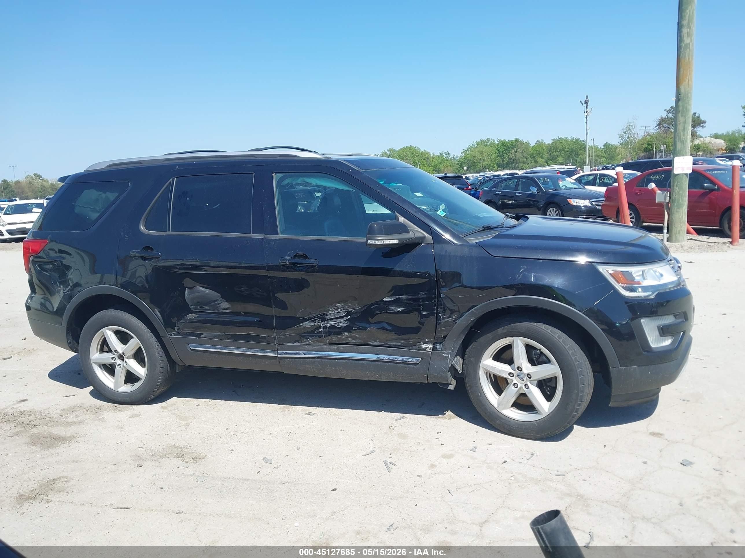 2016 Ford Explorer Xlt Черный vin: 1FM5K8D89GGA25233