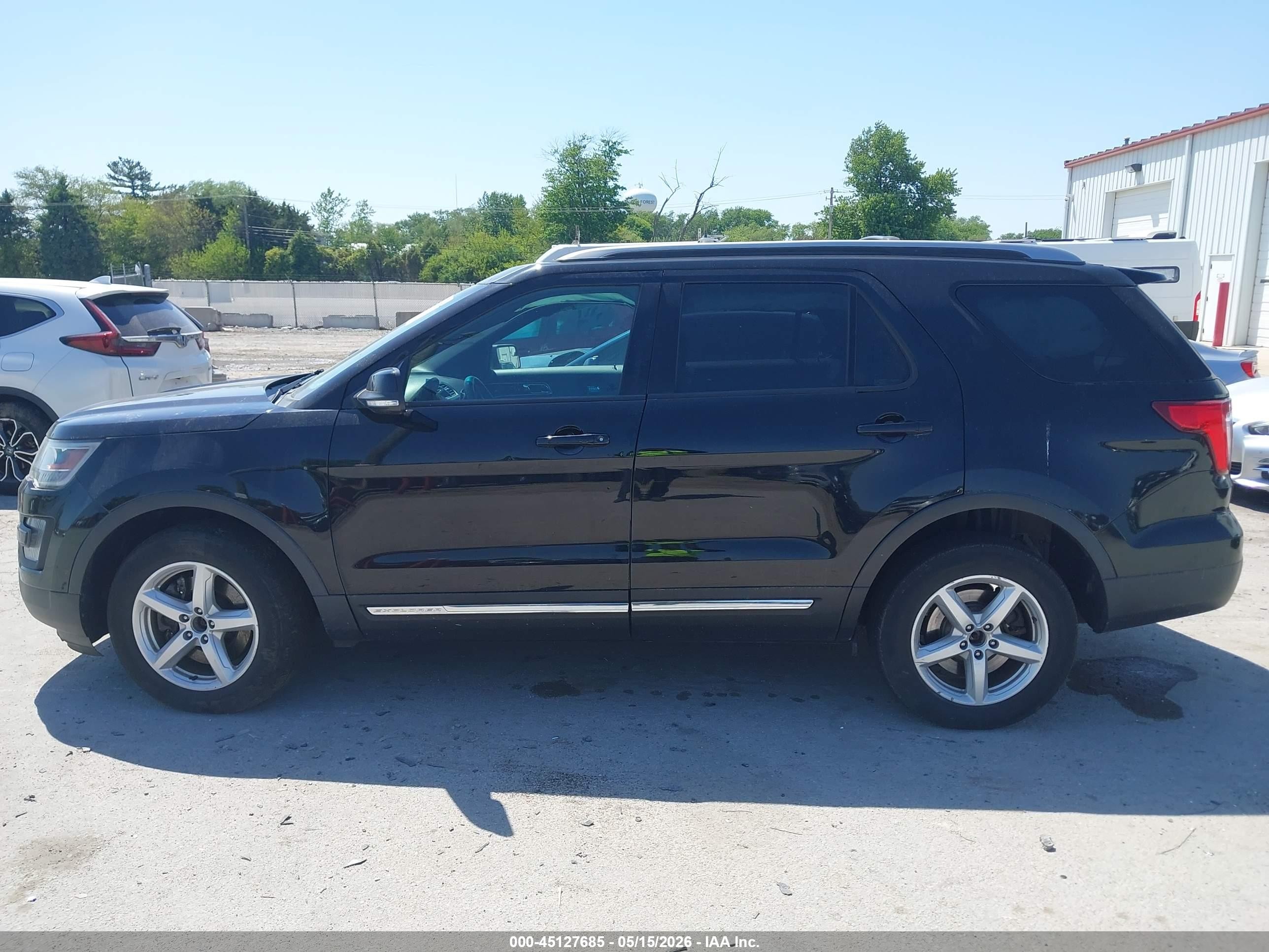 2016 Ford Explorer Xlt Черный vin: 1FM5K8D89GGA25233