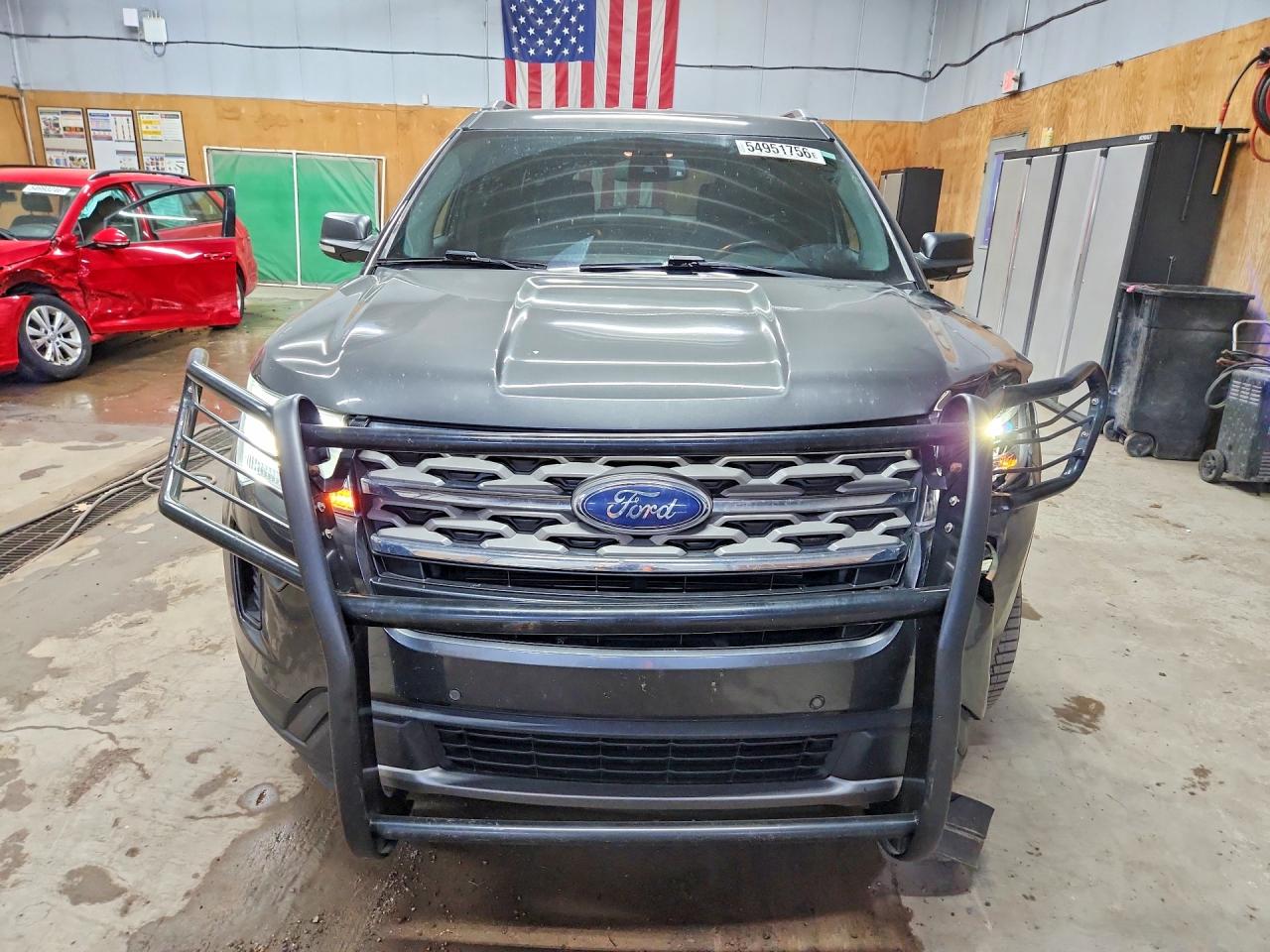 2019 Ford Explorer Xlt Gray vin: 1FM5K8D89KGA87515