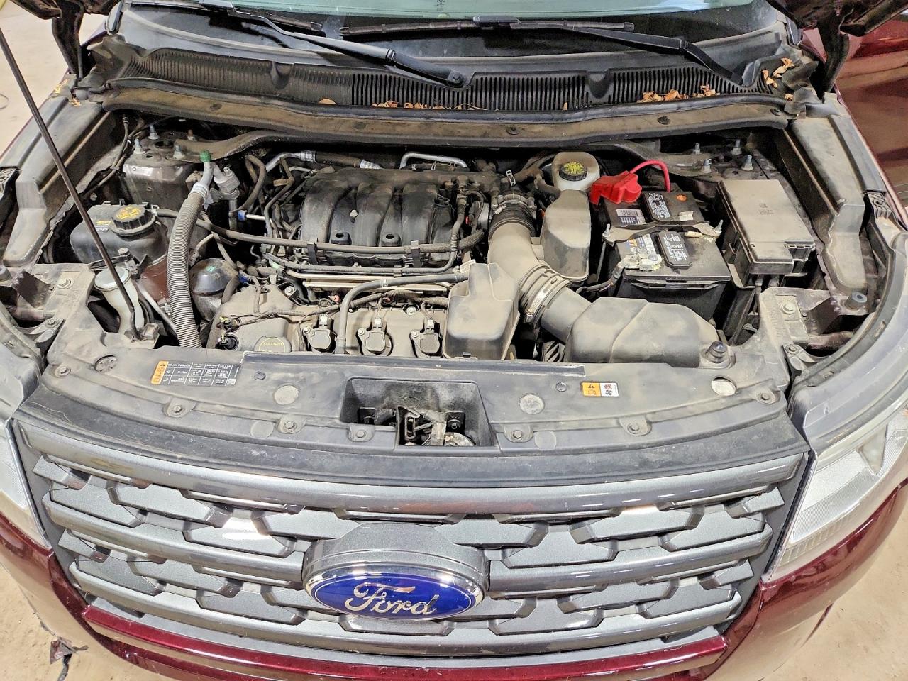 2019 Ford Explorer Xlt Burgundy vin: 1FM5K8D89KGB39502