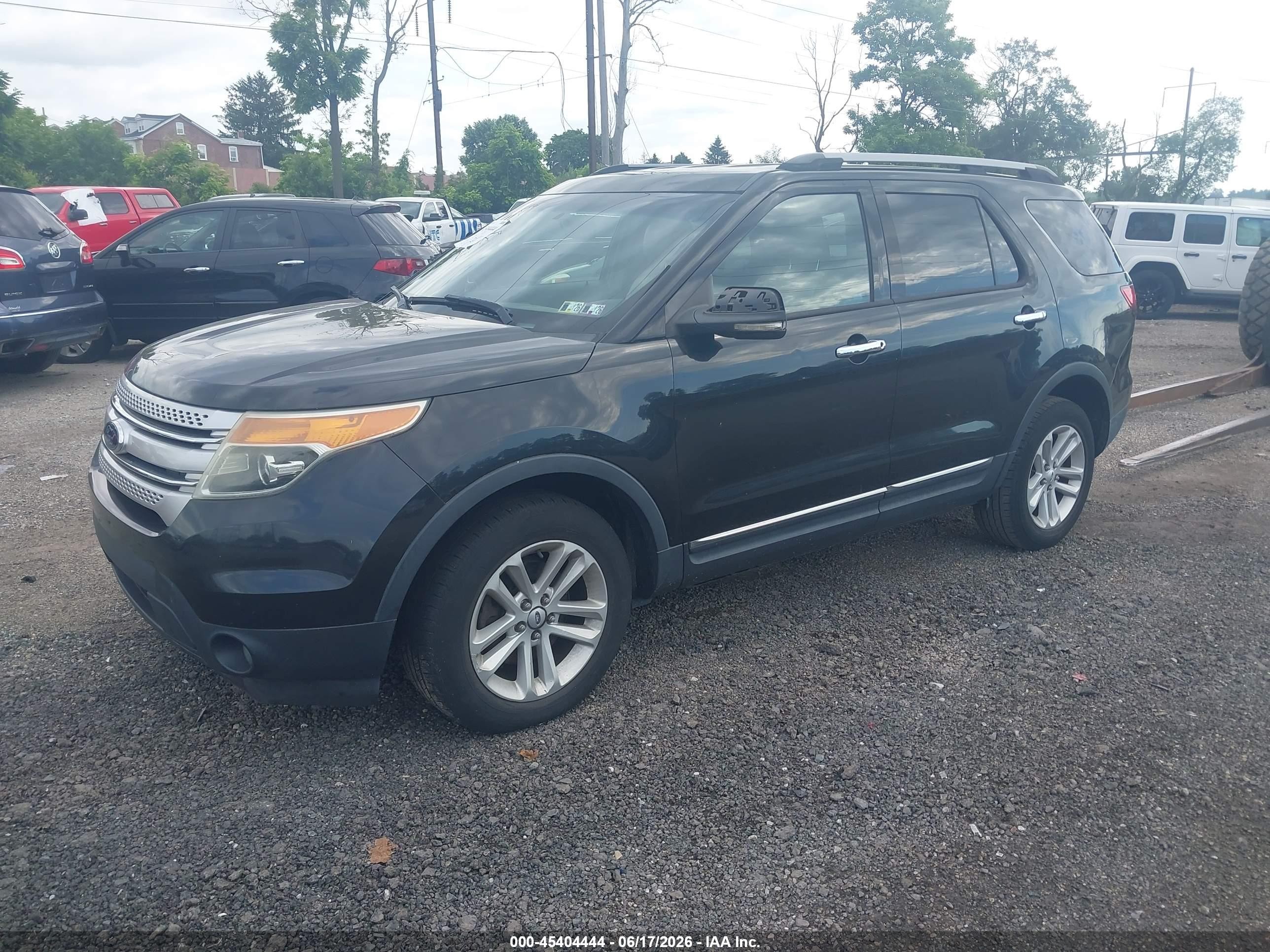 2013 Ford Explorer Xlt Black vin: 1FM5K8D8XDGA09912