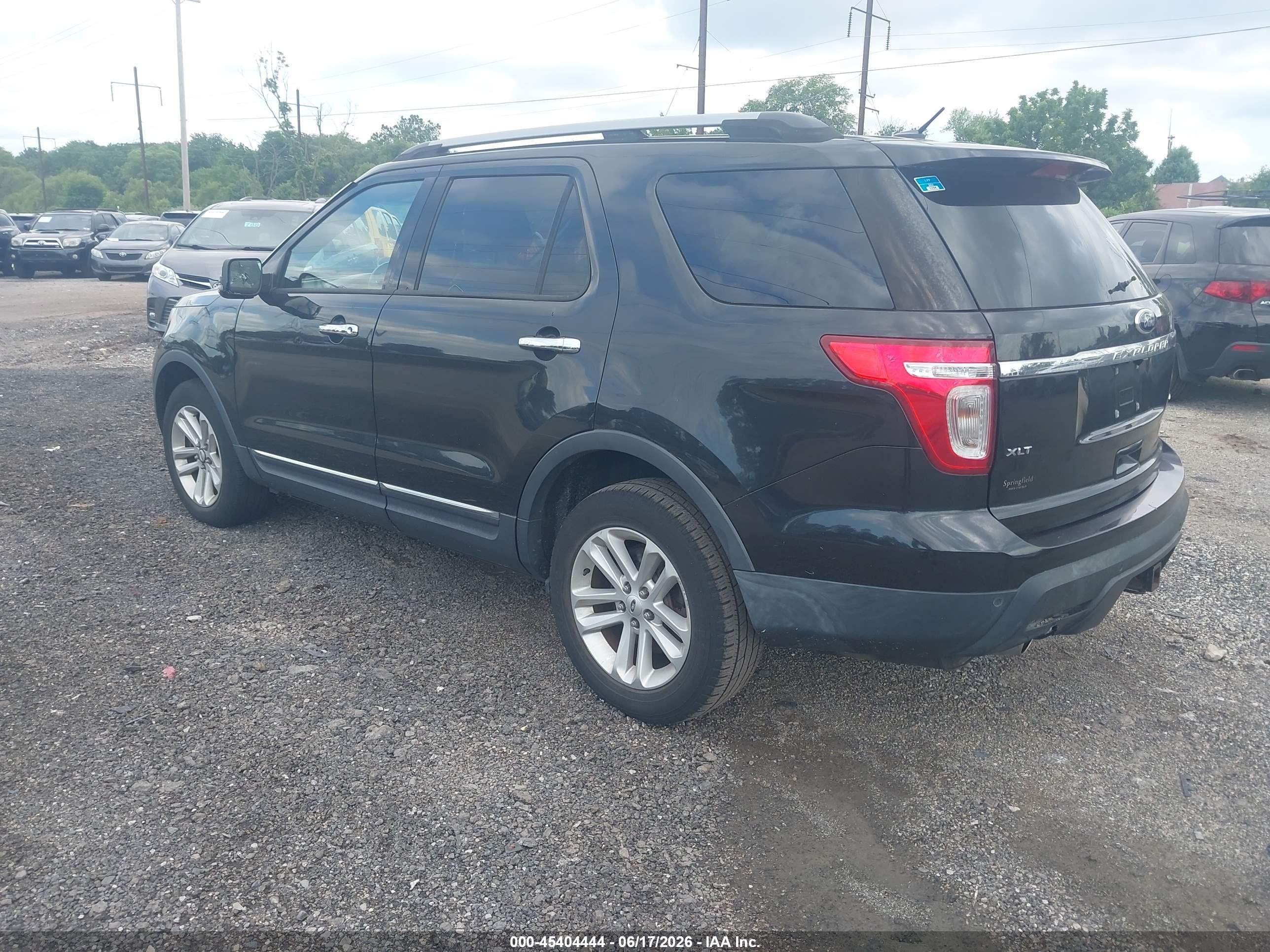 2013 Ford Explorer Xlt Black vin: 1FM5K8D8XDGA09912
