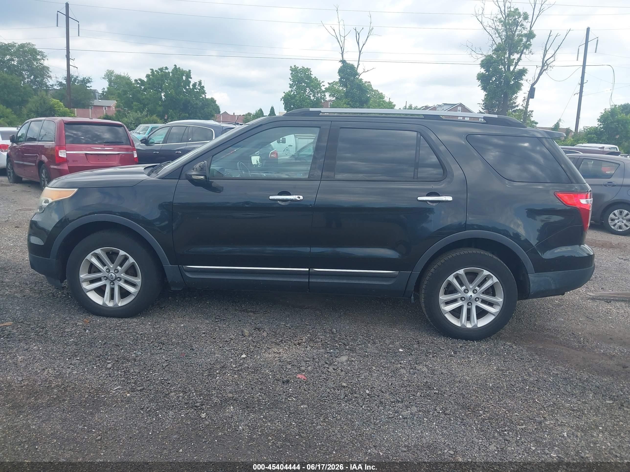 2013 Ford Explorer Xlt Black vin: 1FM5K8D8XDGA09912