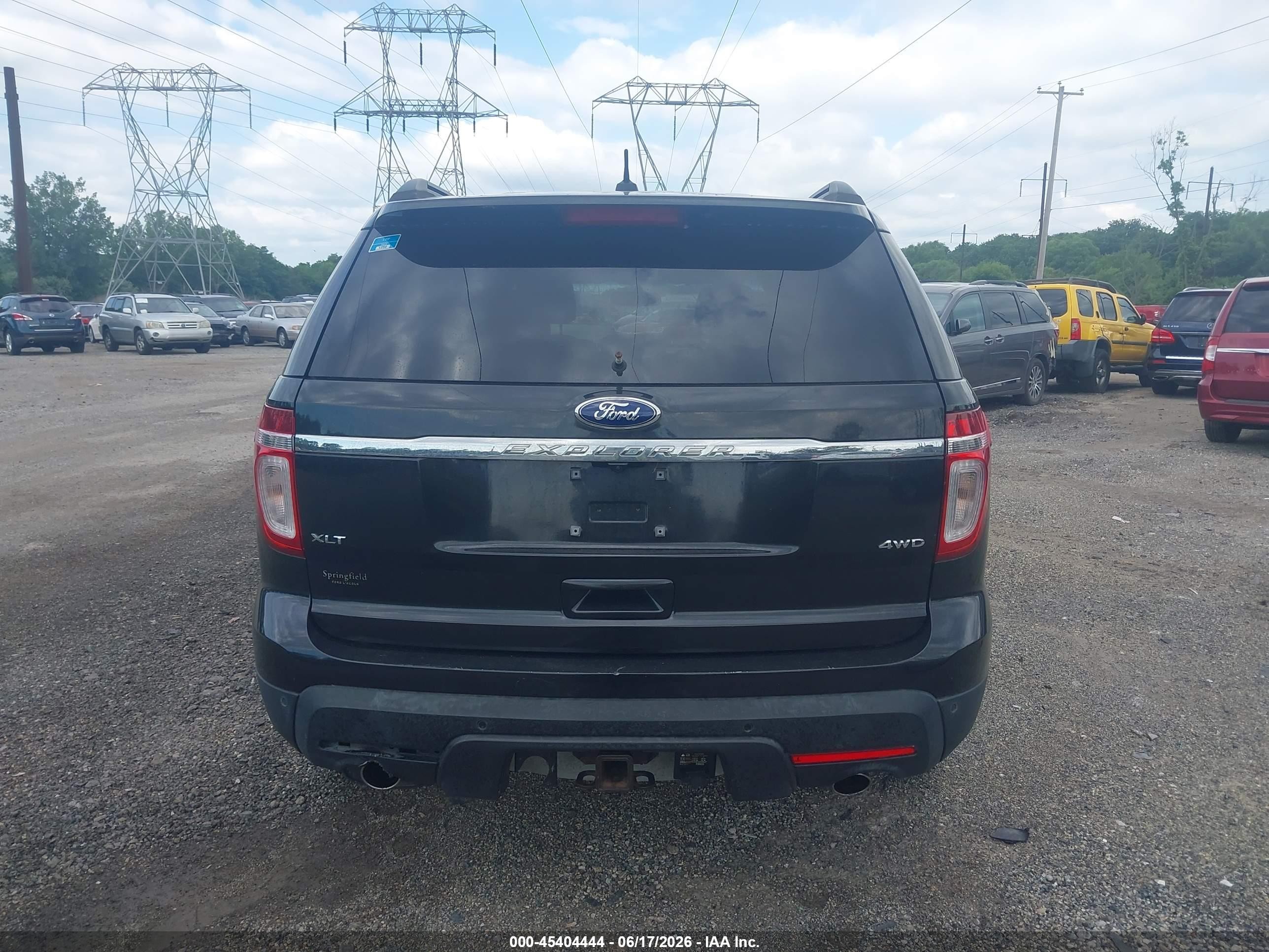 2013 Ford Explorer Xlt Black vin: 1FM5K8D8XDGA09912