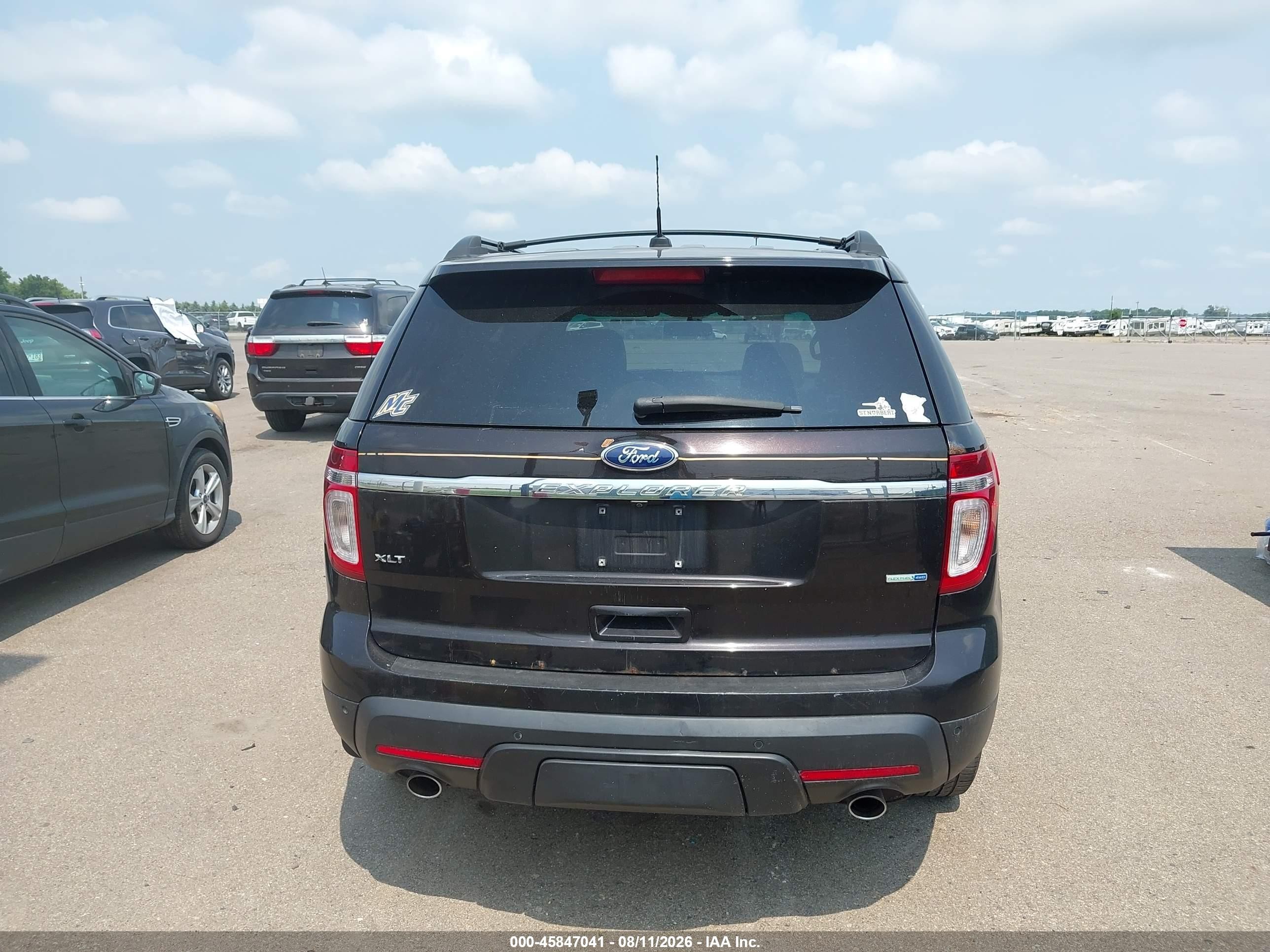 2013 Ford Explorer Xlt Dark Brown vin: 1FM5K8D8XDGA70970