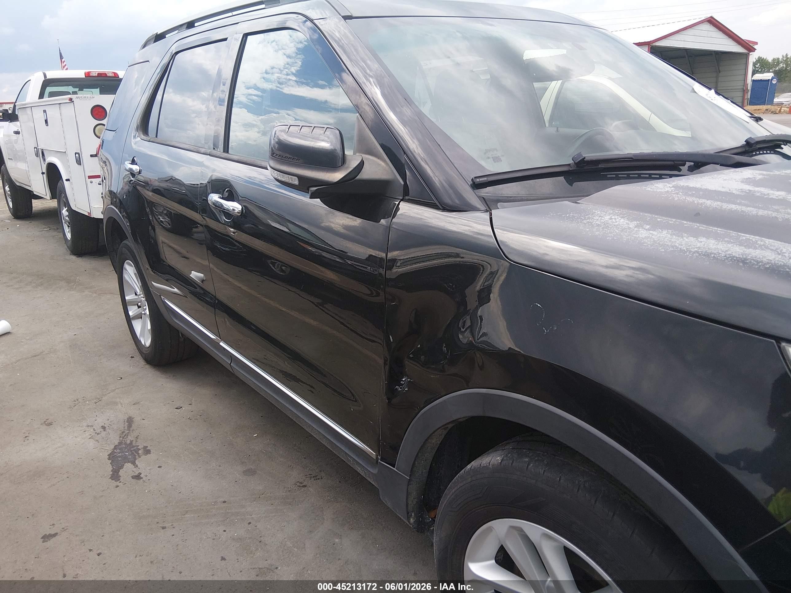 2013 Ford Explorer Xlt Black vin: 1FM5K8D8XDGB45487