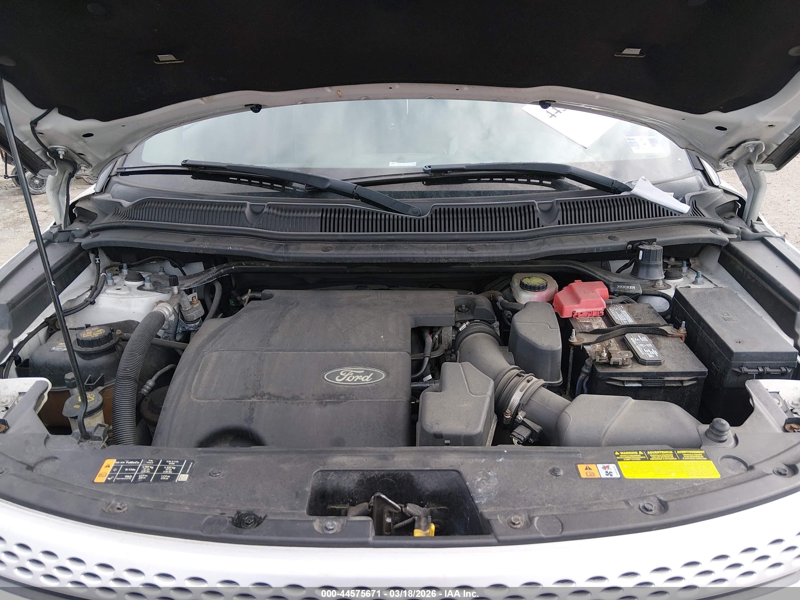 2013 Ford Explorer Xlt Белый vin: 1FM5K8D8XDGC13402