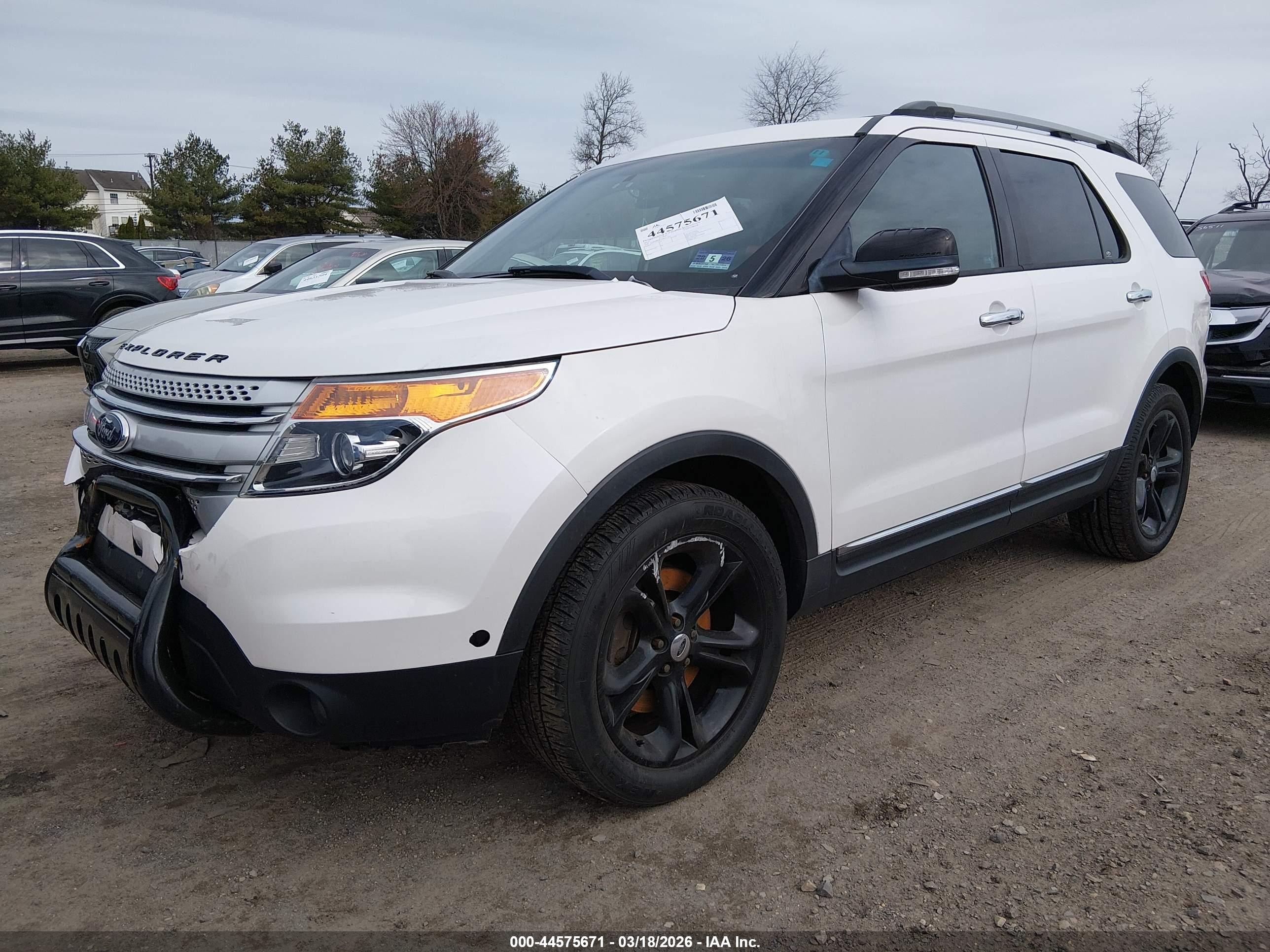2013 Ford Explorer Xlt Белый vin: 1FM5K8D8XDGC13402
