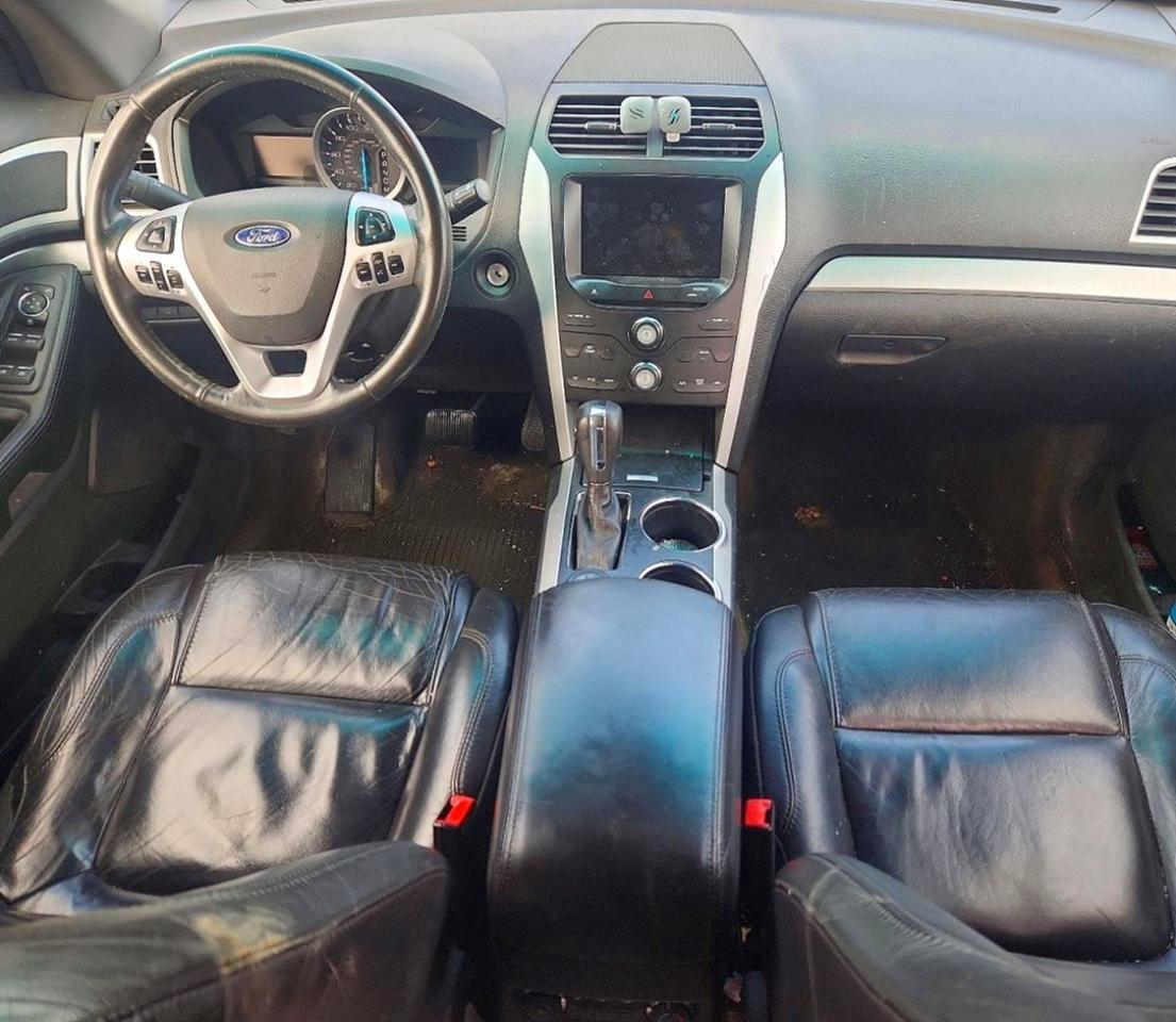 2013 Ford Explorer Xlt White vin: 1FM5K8D8XDGC29003