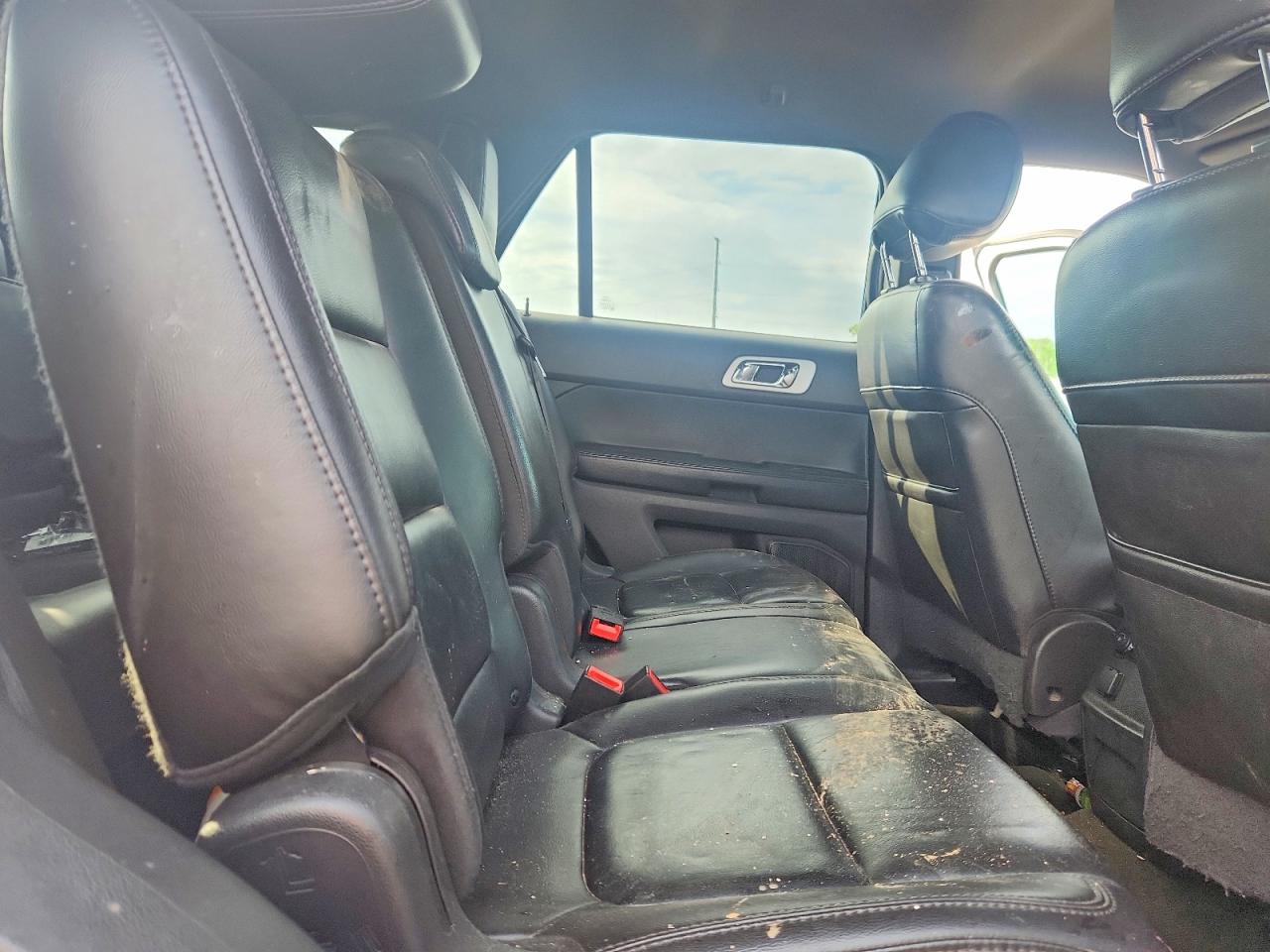 2013 Ford Explorer Xlt White vin: 1FM5K8D8XDGC29003