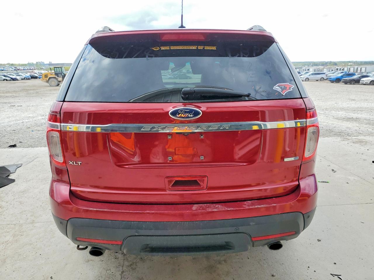 2013 Ford Explorer Xlt Красный vin: 1FM5K8D8XDGC29048