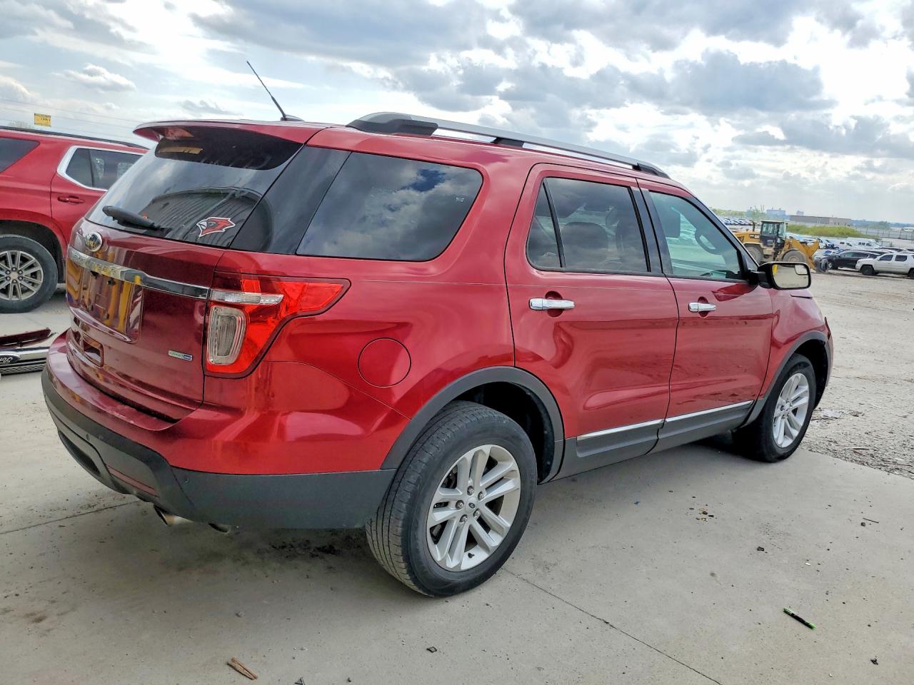 2013 Ford Explorer Xlt Красный vin: 1FM5K8D8XDGC29048