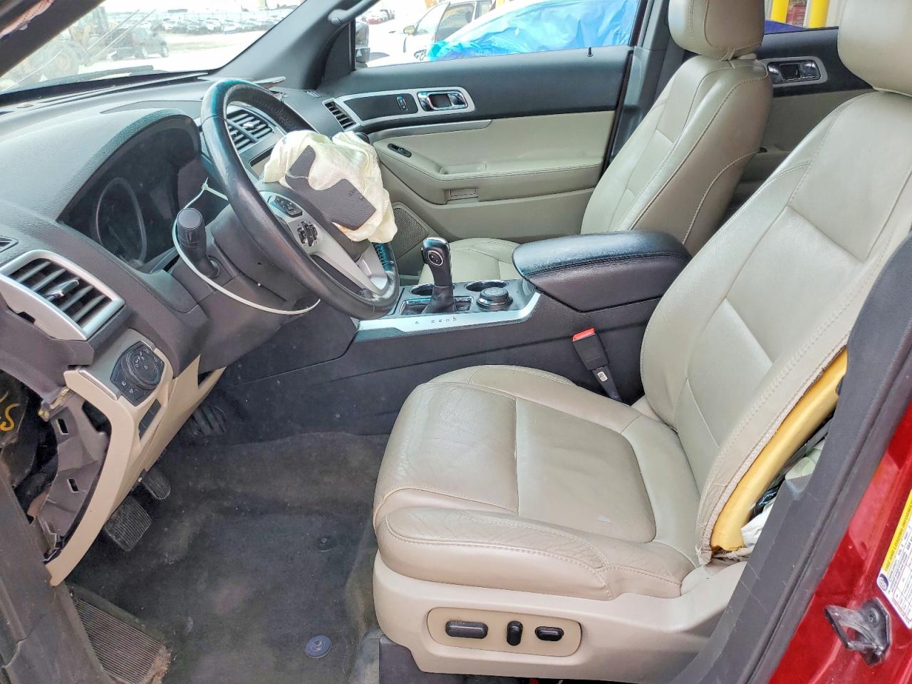 2013 Ford Explorer Xlt Красный vin: 1FM5K8D8XDGC29048