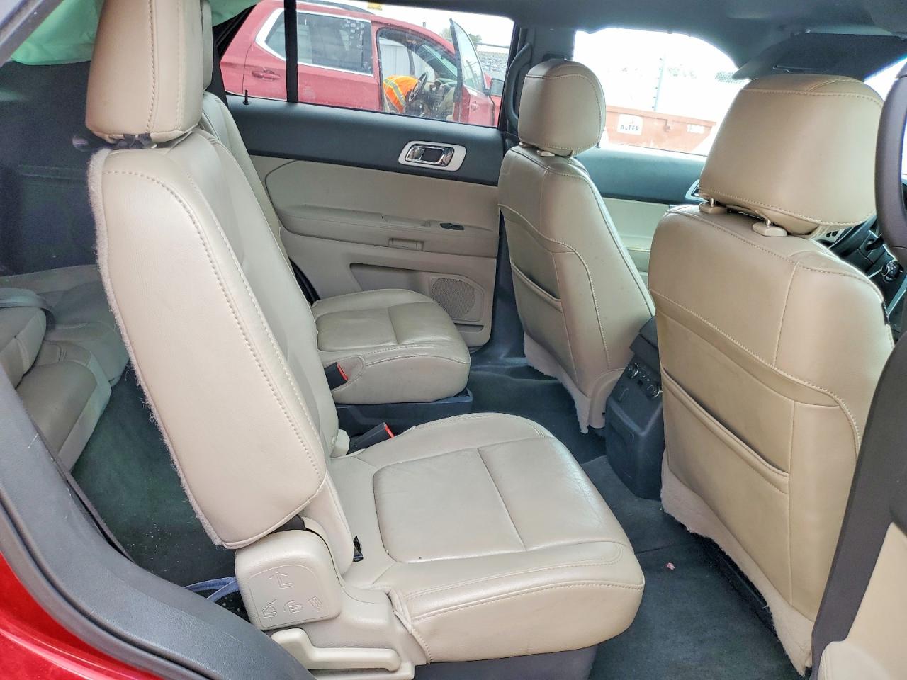 2013 Ford Explorer Xlt Красный vin: 1FM5K8D8XDGC29048