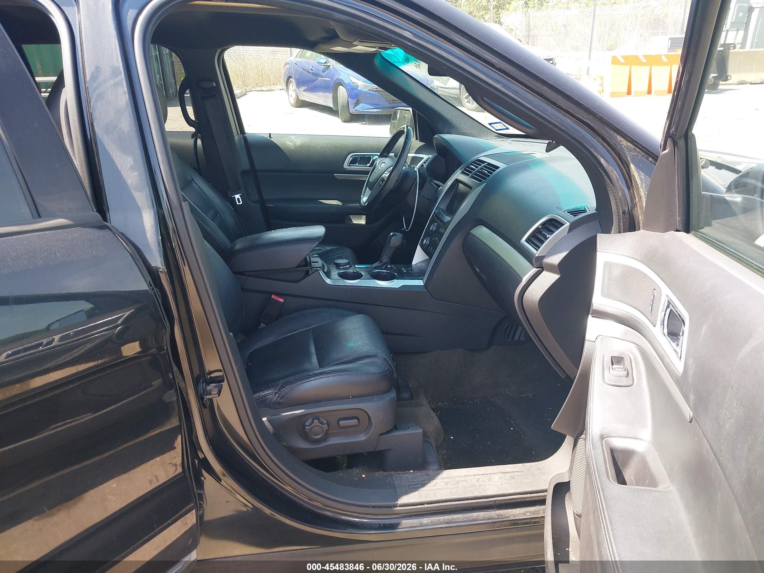 2013 Ford Explorer Xlt Black vin: 1FM5K8D8XDGC41362