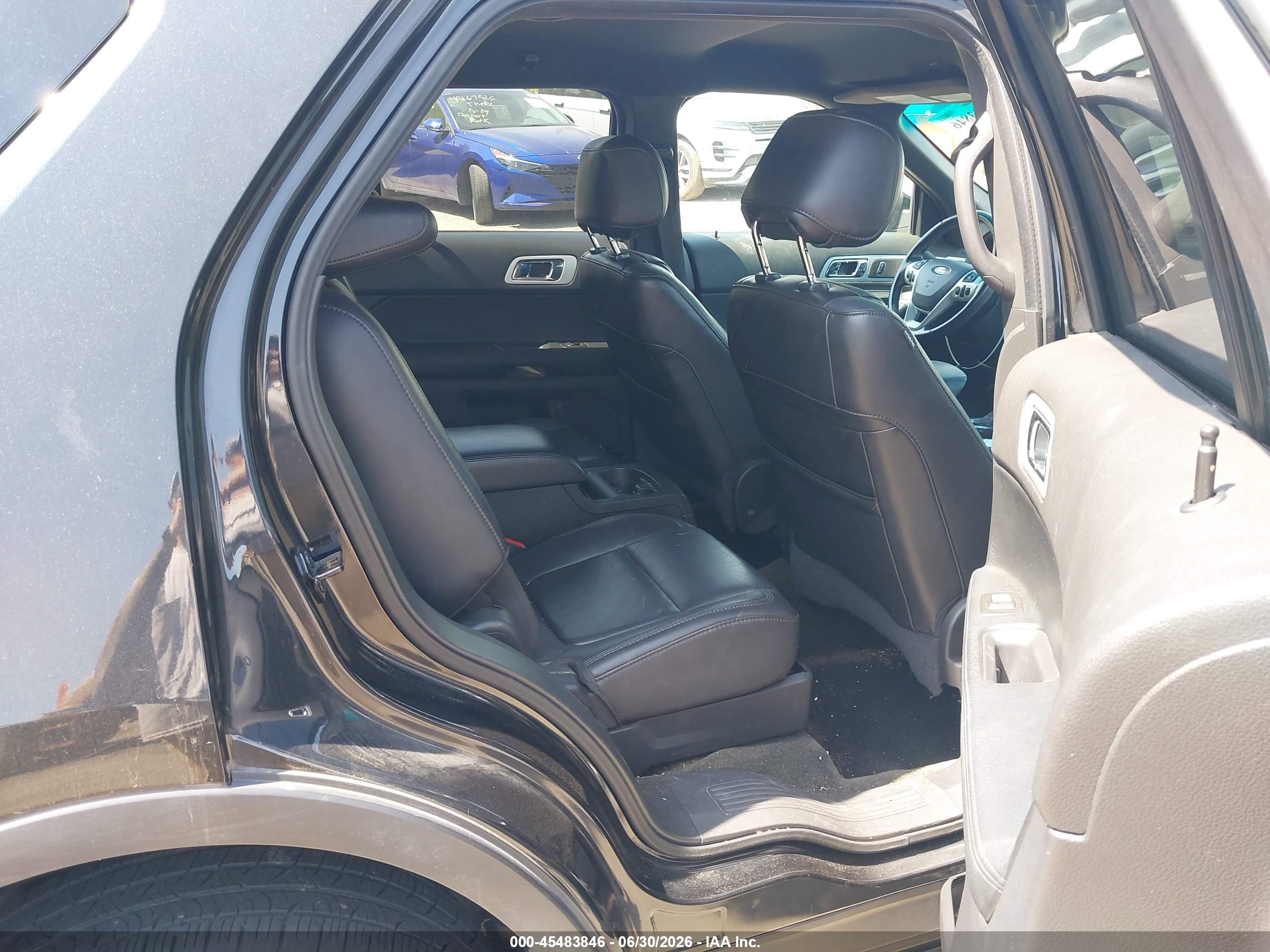 2013 Ford Explorer Xlt Black vin: 1FM5K8D8XDGC41362