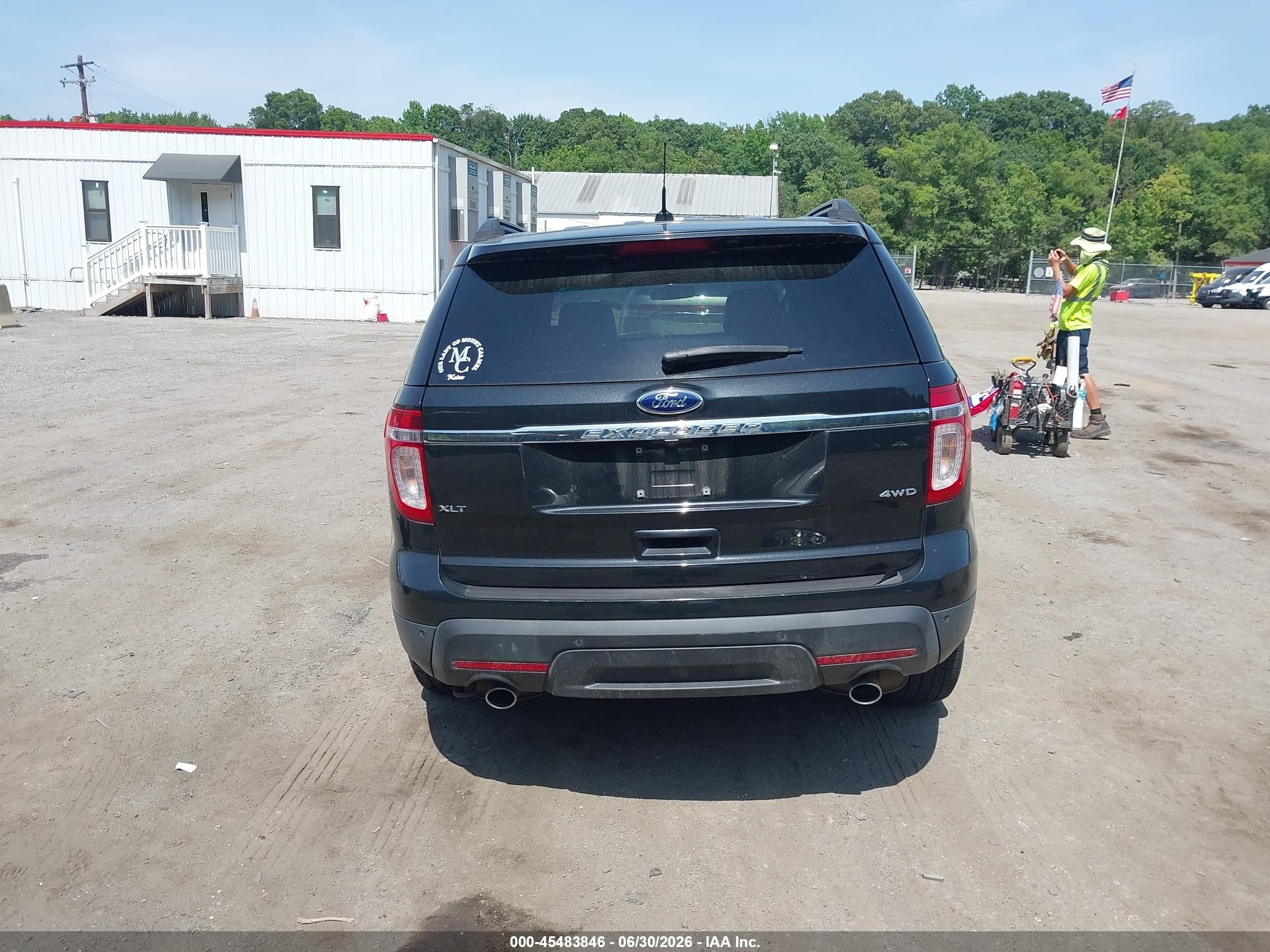 2013 Ford Explorer Xlt Black vin: 1FM5K8D8XDGC41362