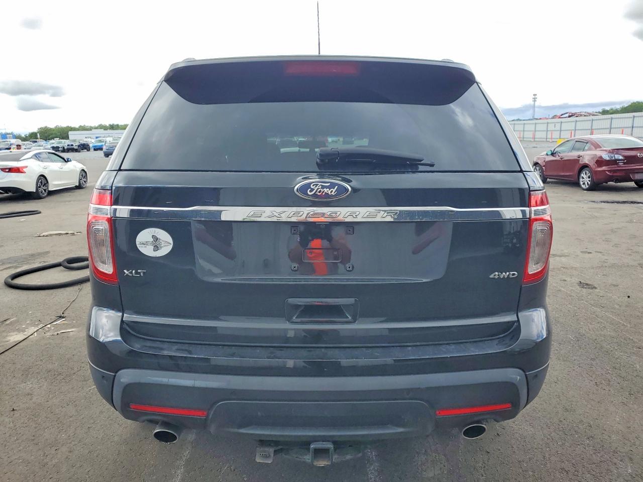 2013 Ford Explorer Xlt Black vin: 1FM5K8D8XDGC42799