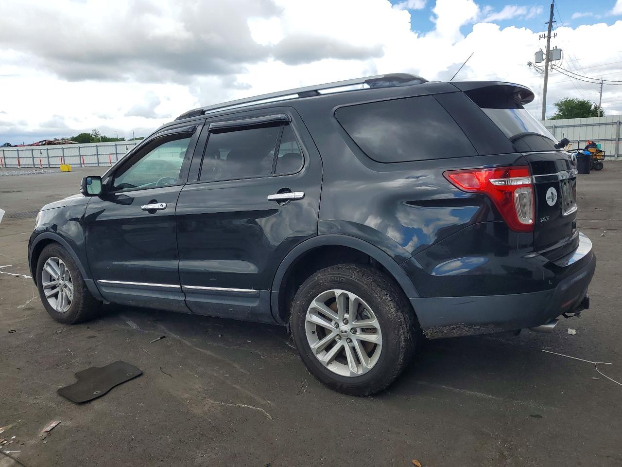 2013 Ford Explorer Xlt Black vin: 1FM5K8D8XDGC42799