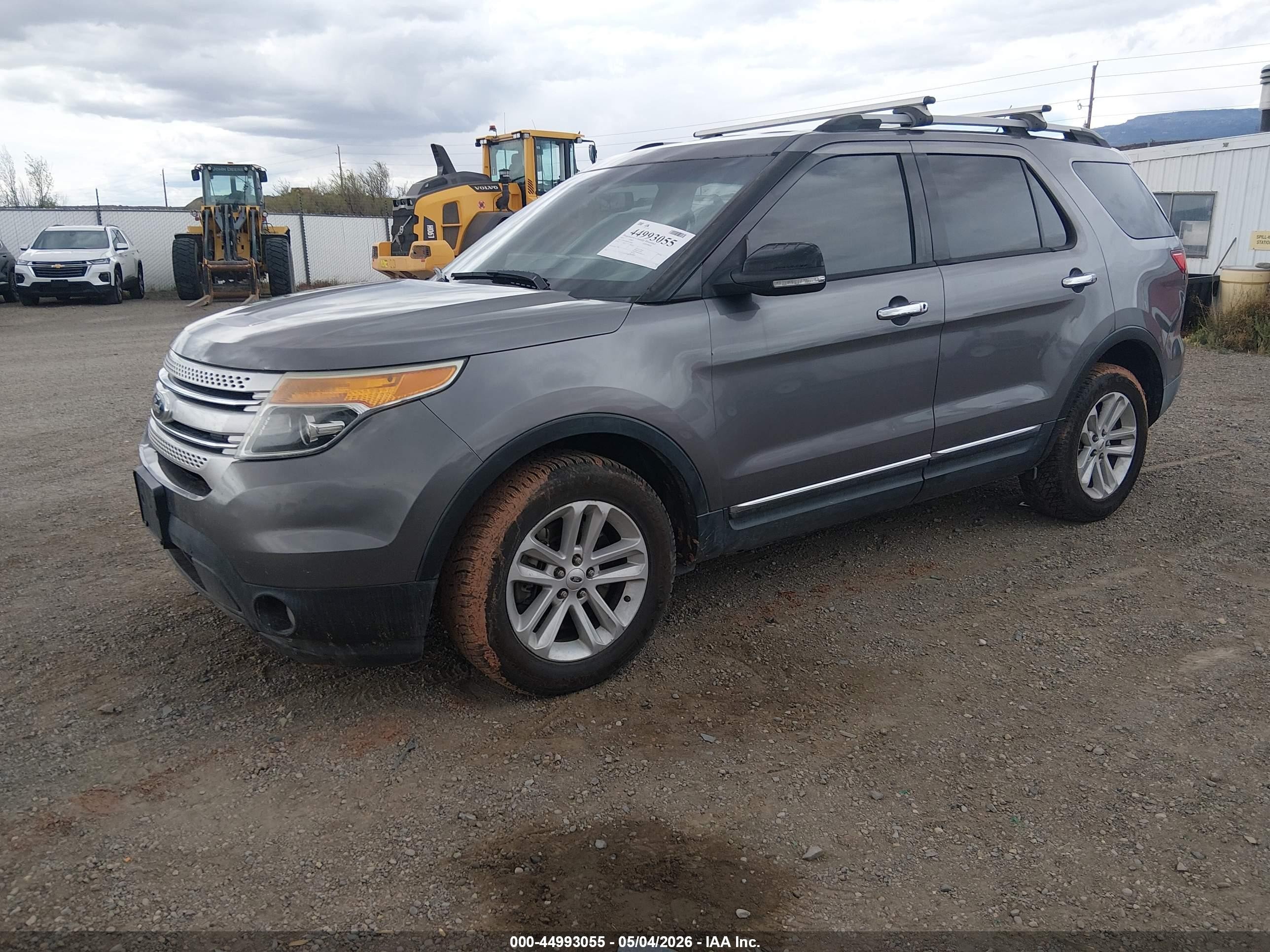 2013 Ford Explorer Xlt Серый vin: 1FM5K8D8XDGC44861