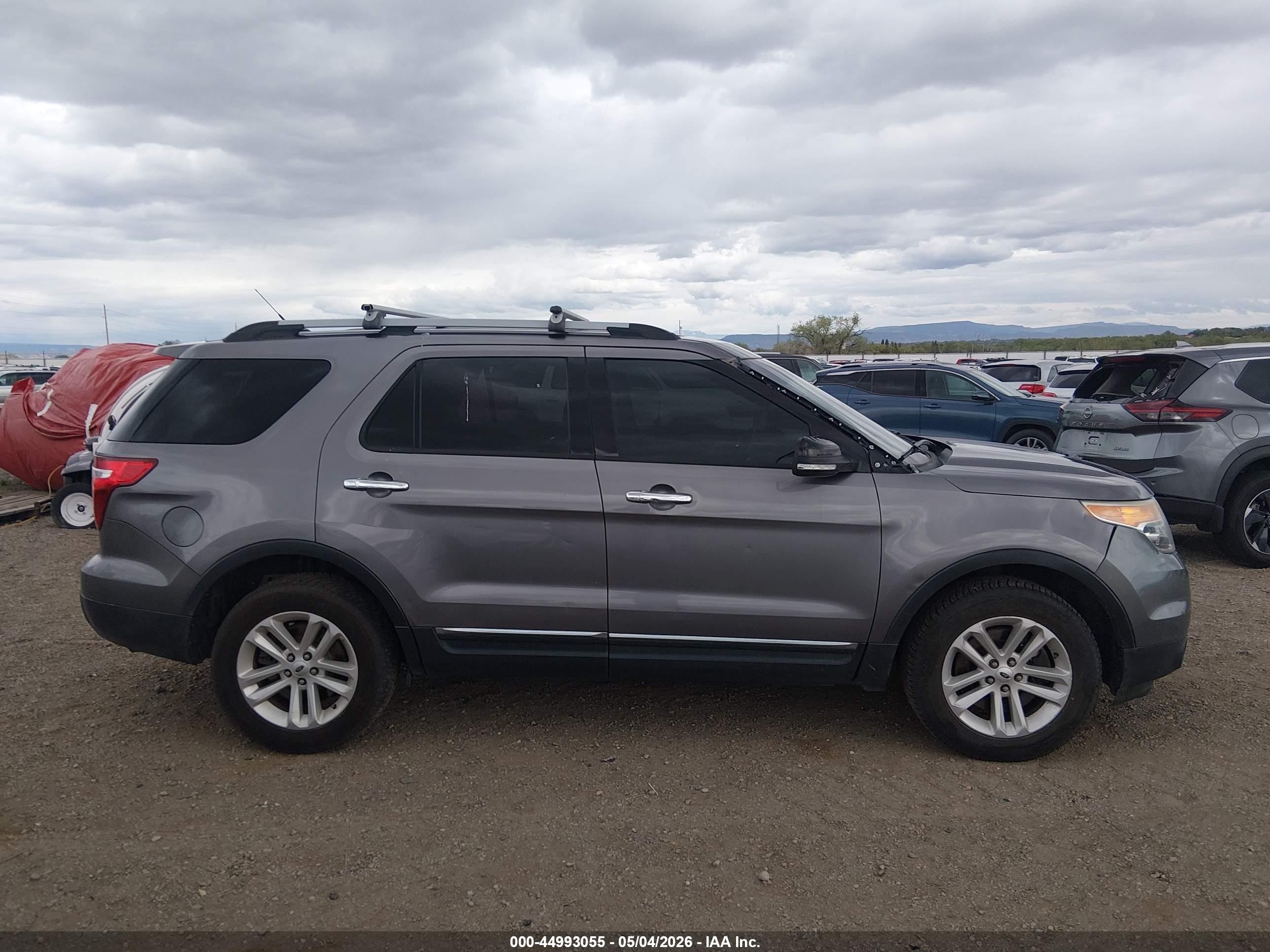 2013 Ford Explorer Xlt Серый vin: 1FM5K8D8XDGC44861
