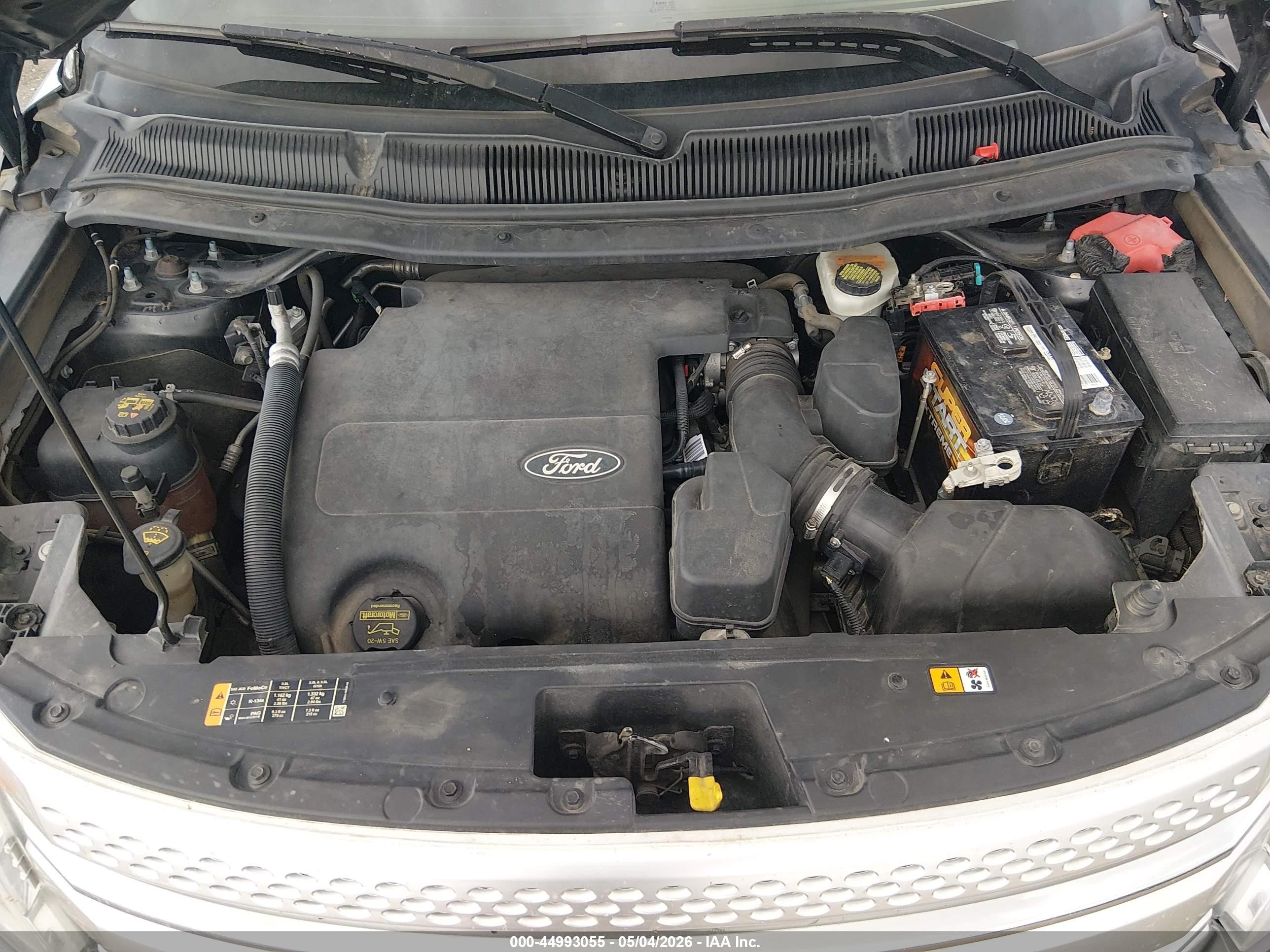 2013 Ford Explorer Xlt Серый vin: 1FM5K8D8XDGC44861
