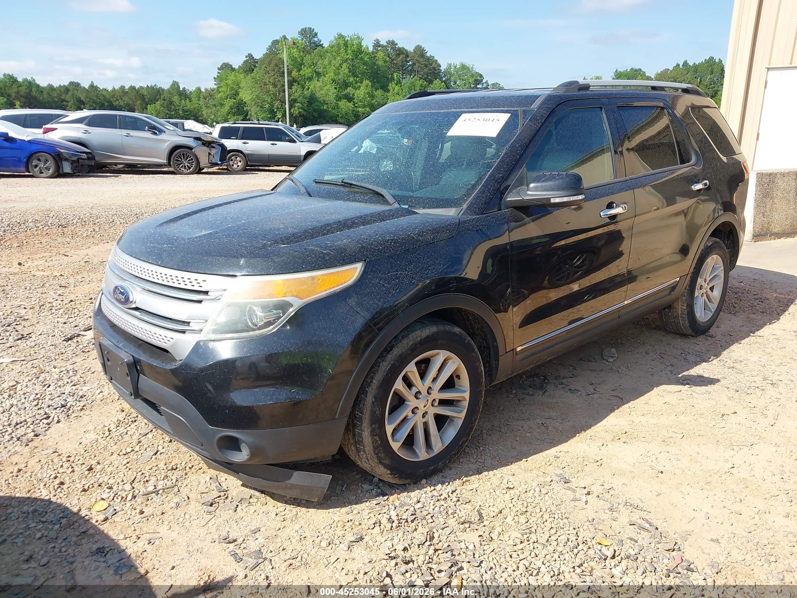 2013 Ford Explorer Xlt Black vin: 1FM5K8D8XDGC71204