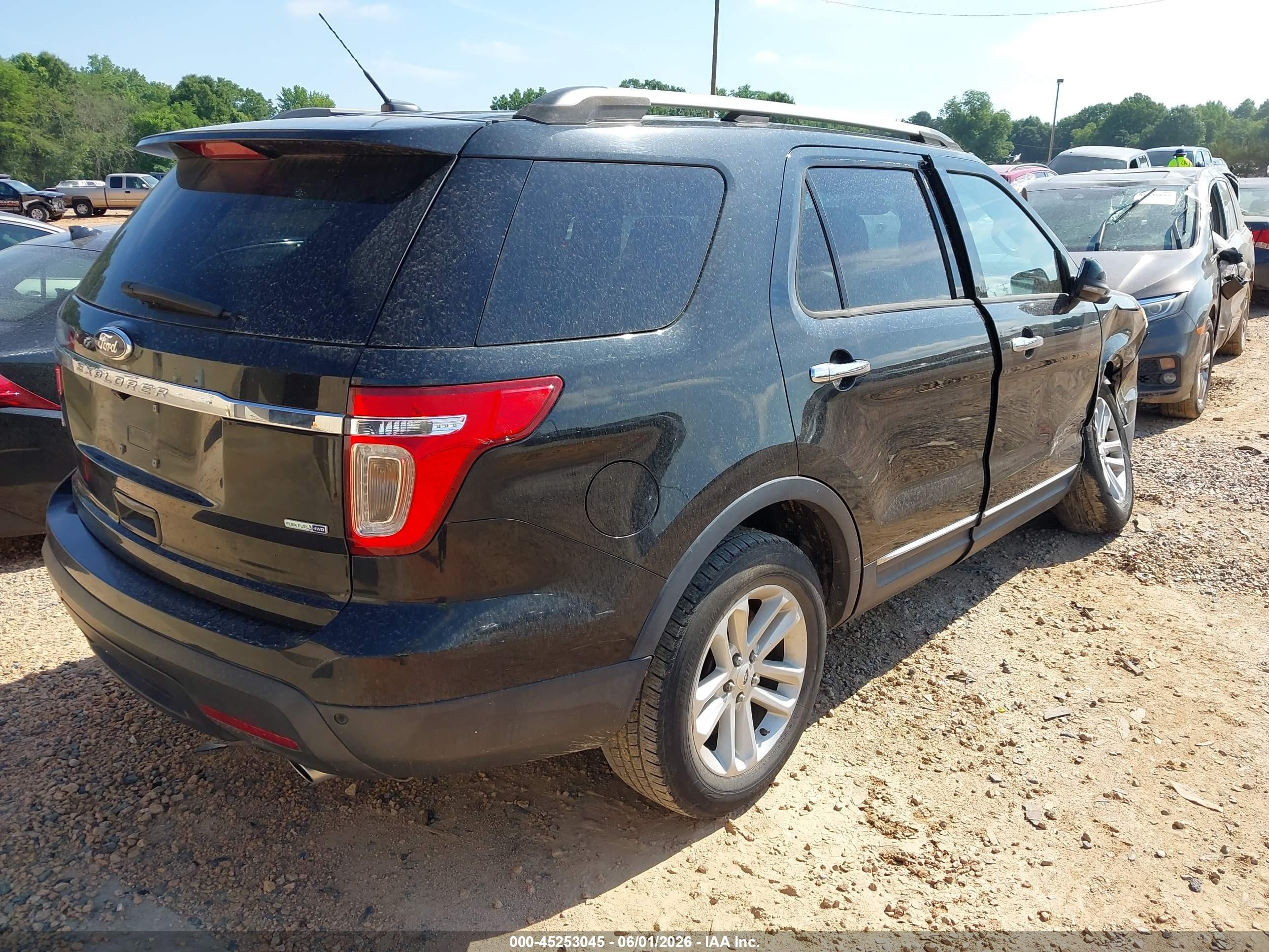 2013 Ford Explorer Xlt Black vin: 1FM5K8D8XDGC71204