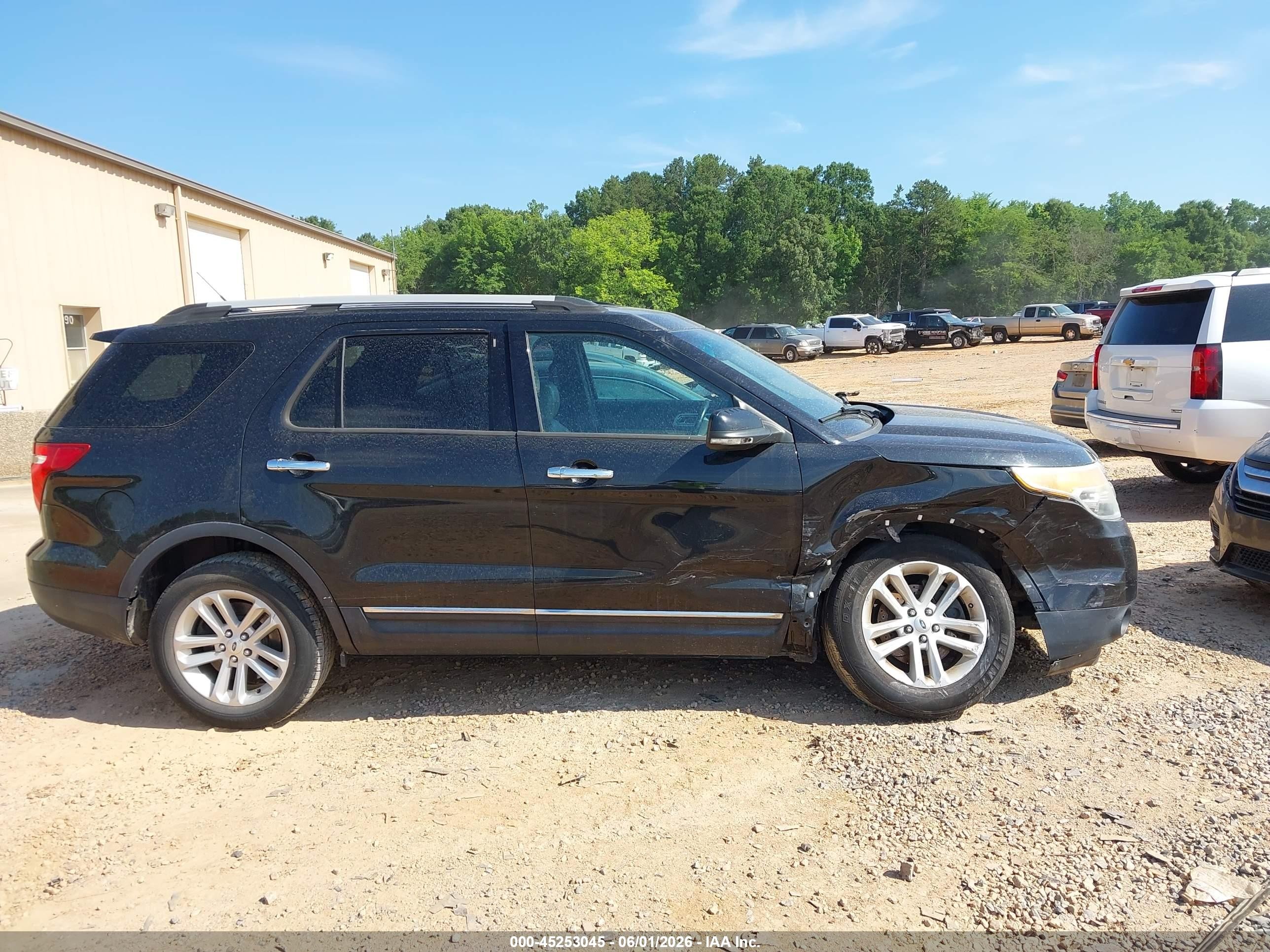 2013 Ford Explorer Xlt Black vin: 1FM5K8D8XDGC71204