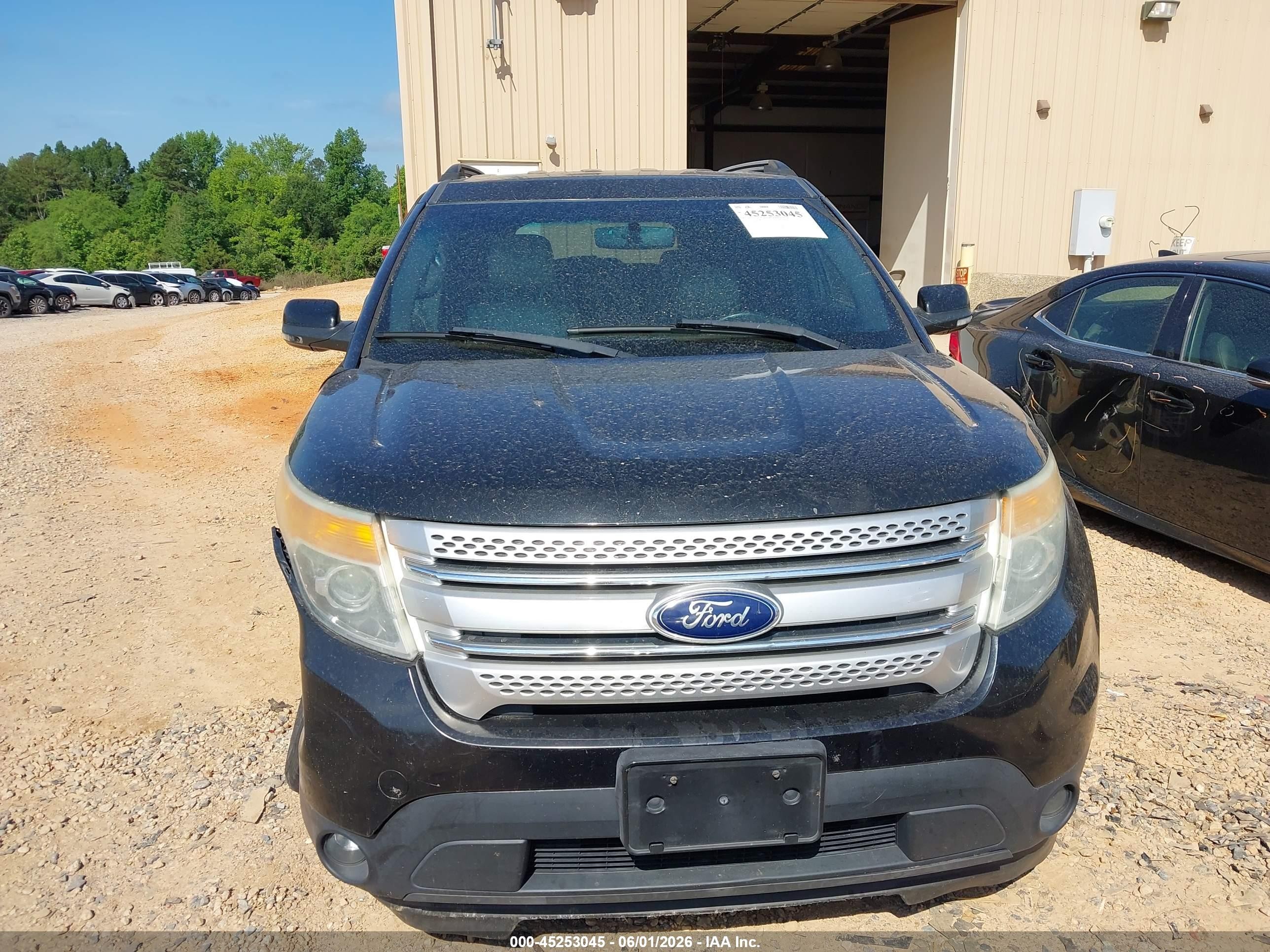 2013 Ford Explorer Xlt Black vin: 1FM5K8D8XDGC71204