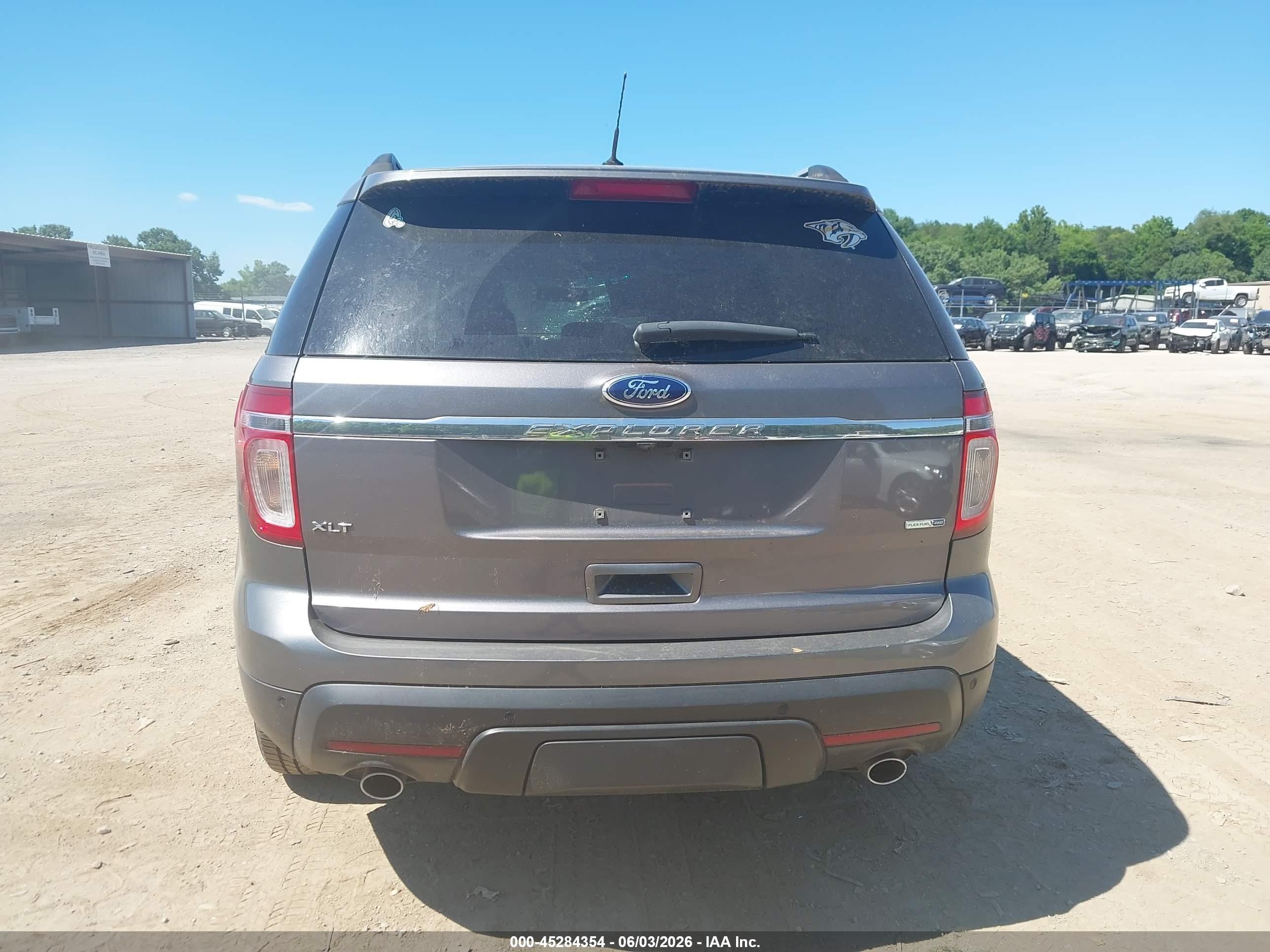 2014 Ford Explorer Xlt Gray vin: 1FM5K8D8XEGA21754