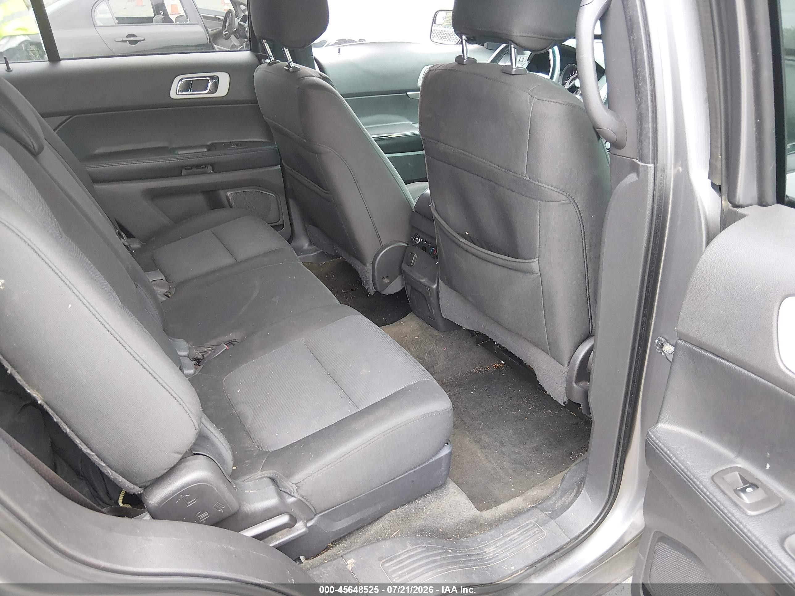 2014 Ford Explorer Xlt Gray vin: 1FM5K8D8XEGA46699