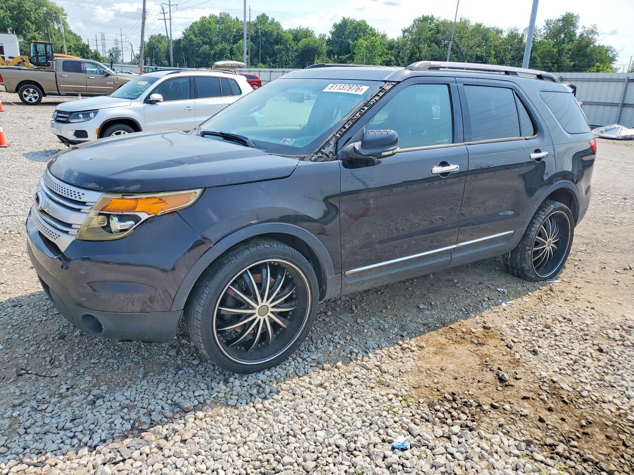2014 Ford Explorer Xlt Black vin: 1FM5K8D8XEGA48050