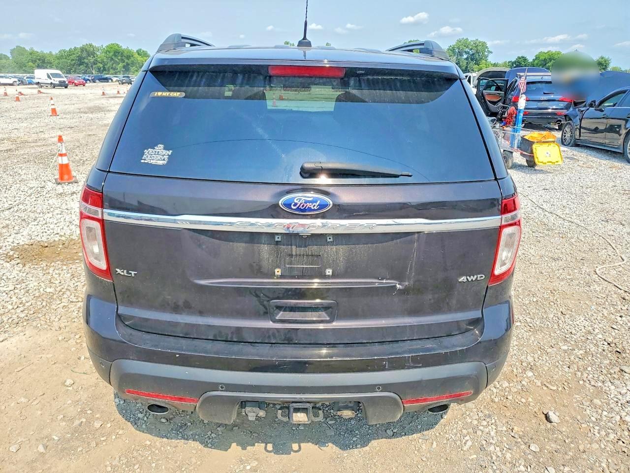 2014 Ford Explorer Xlt Black vin: 1FM5K8D8XEGA48050
