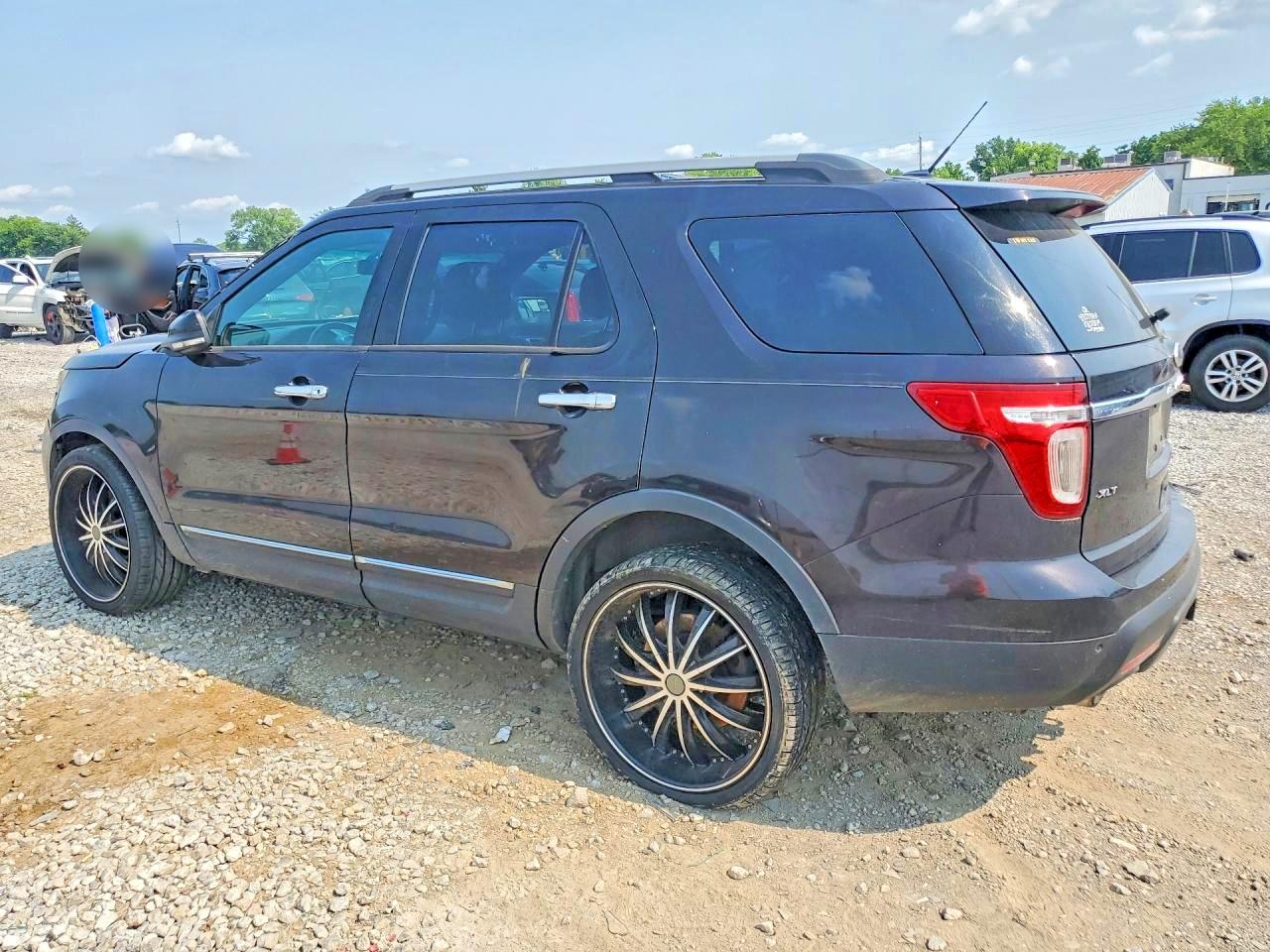2014 Ford Explorer Xlt Black vin: 1FM5K8D8XEGA48050