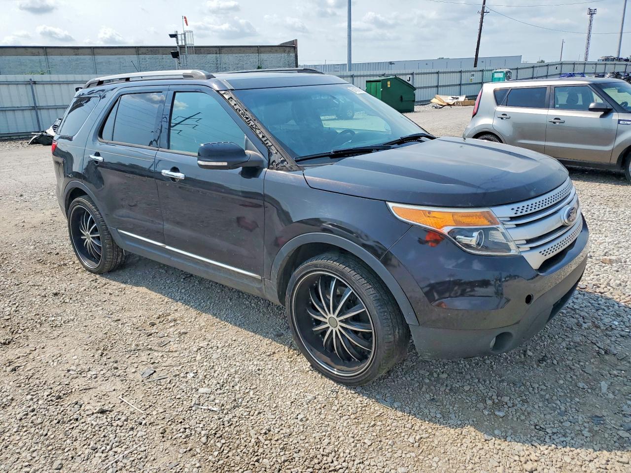 2014 Ford Explorer Xlt Black vin: 1FM5K8D8XEGA48050