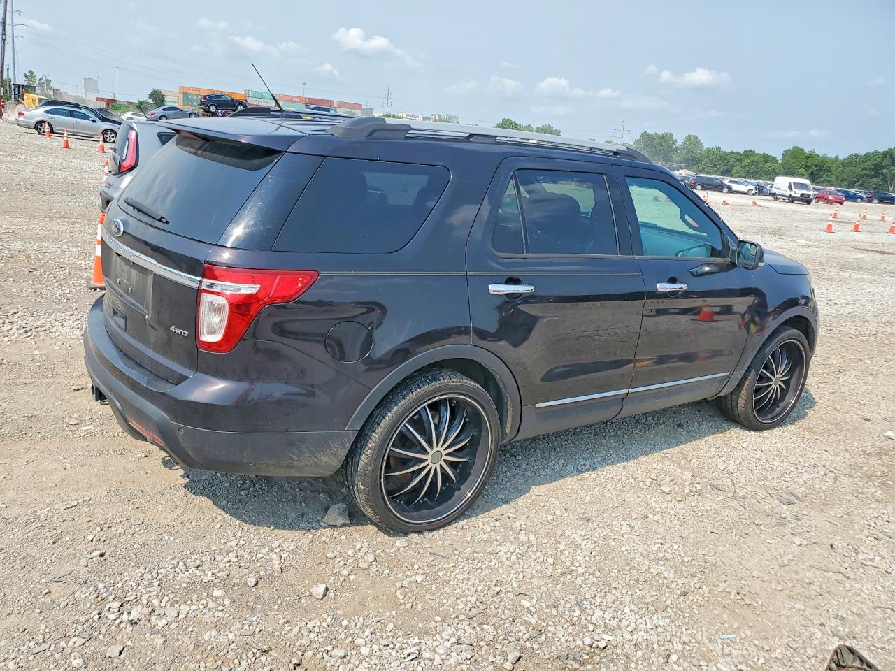 2014 Ford Explorer Xlt Black vin: 1FM5K8D8XEGA48050