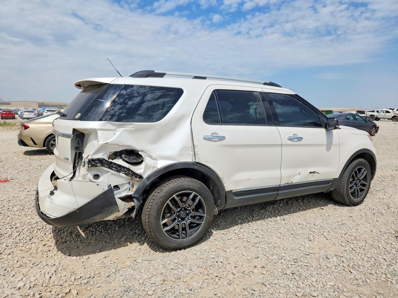2014 Ford Explorer Xlt Белый vin: 1FM5K8D8XEGC01011