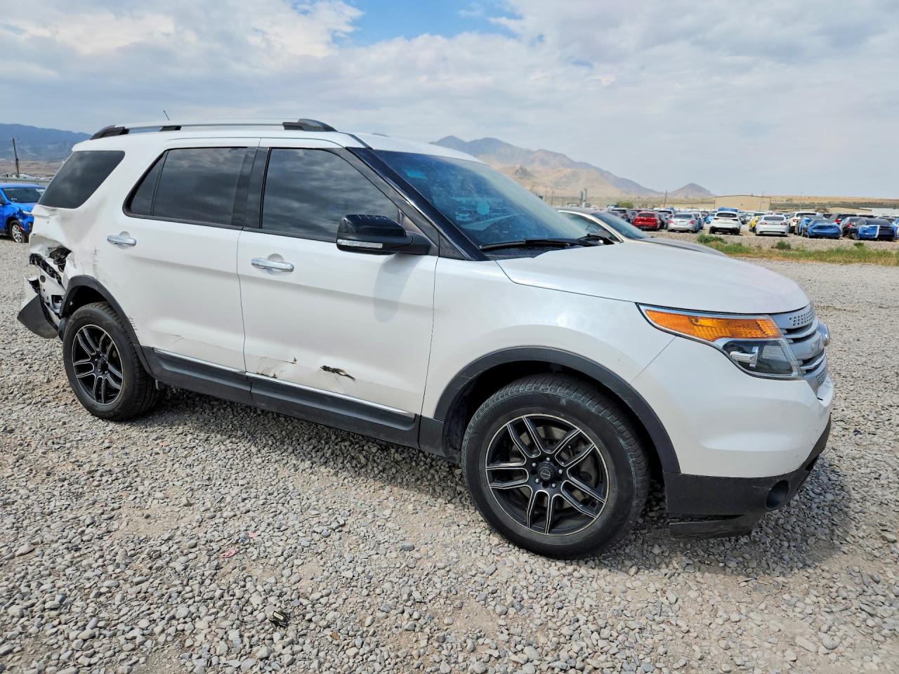 2014 Ford Explorer Xlt Белый vin: 1FM5K8D8XEGC01011
