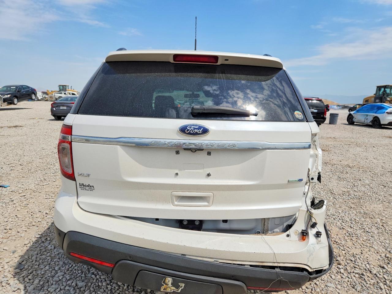 2014 Ford Explorer Xlt Белый vin: 1FM5K8D8XEGC01011