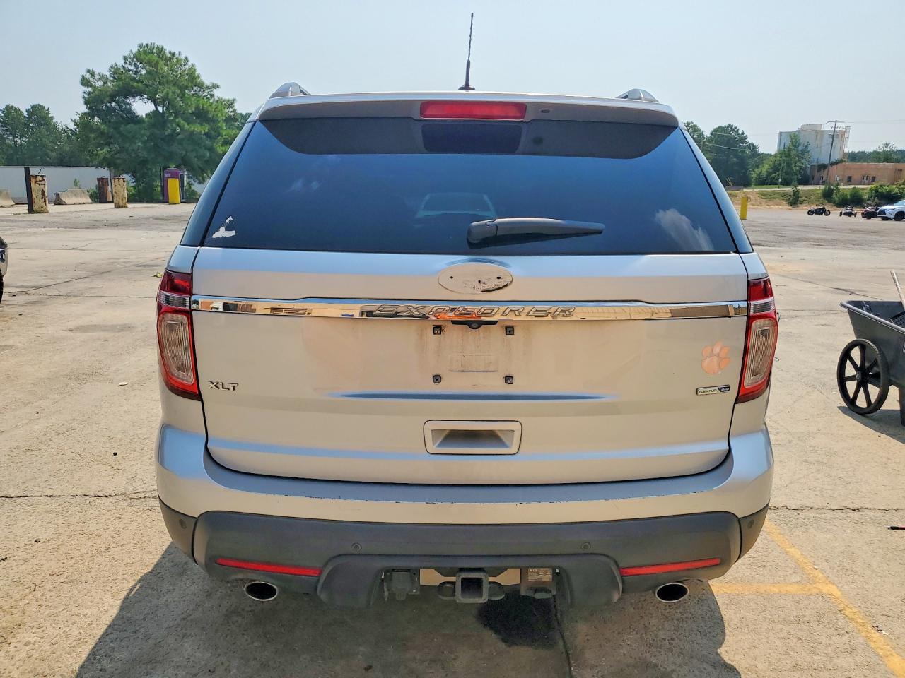 2014 Ford Explorer Xlt Silver vin: 1FM5K8D8XEGC02823